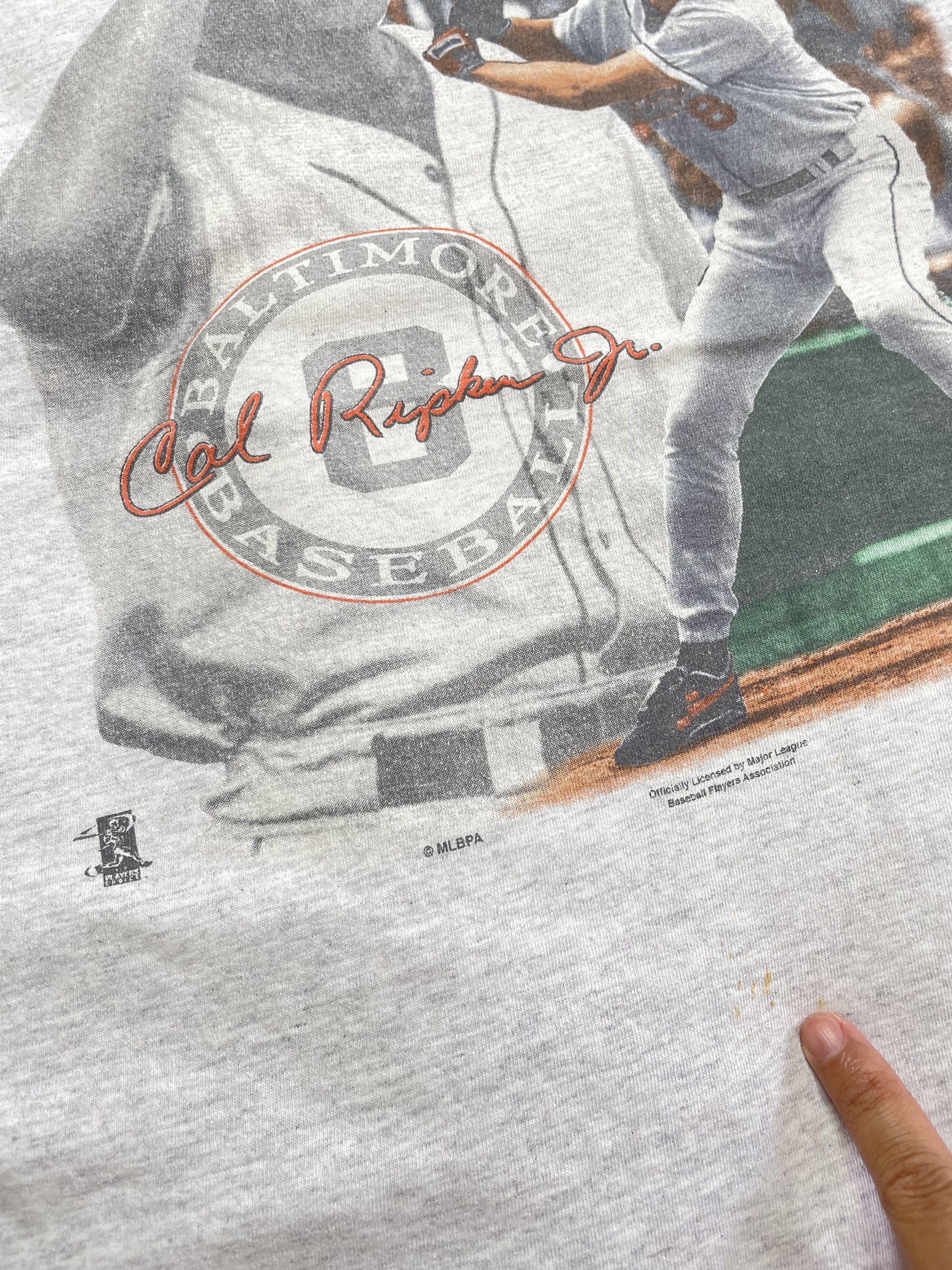 MLB Vintage 90s cal Ripken jr T shirt MBL Size US XL / EU 56 / 4 - 4 Thumbnail