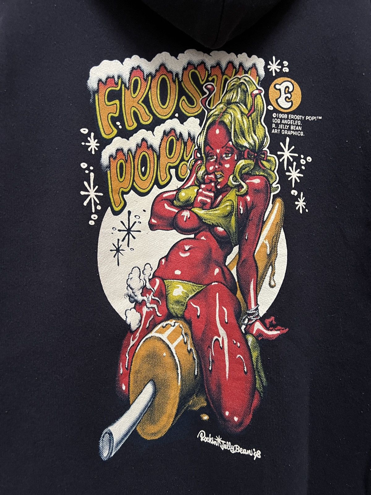 Vintage Vintage 1998 Erosty Pop Rockin Jelly Bean Art T-Shirt Size US M / EU 48-50 / 2 - 5 Thumbnail