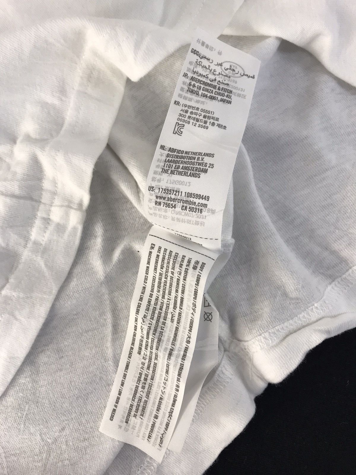 Abercrombie & Fitch Abercrombie & Fitch New York Embroidery Logo Printed Tee Size US XL / EU 56 / 4 - 7 Thumbnail