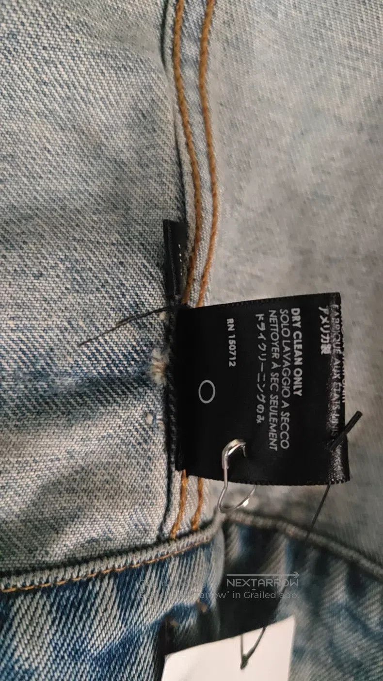 Amiri Amiri Female size portrait blue back kill Size S / US 4 / IT 40 - 5 Thumbnail