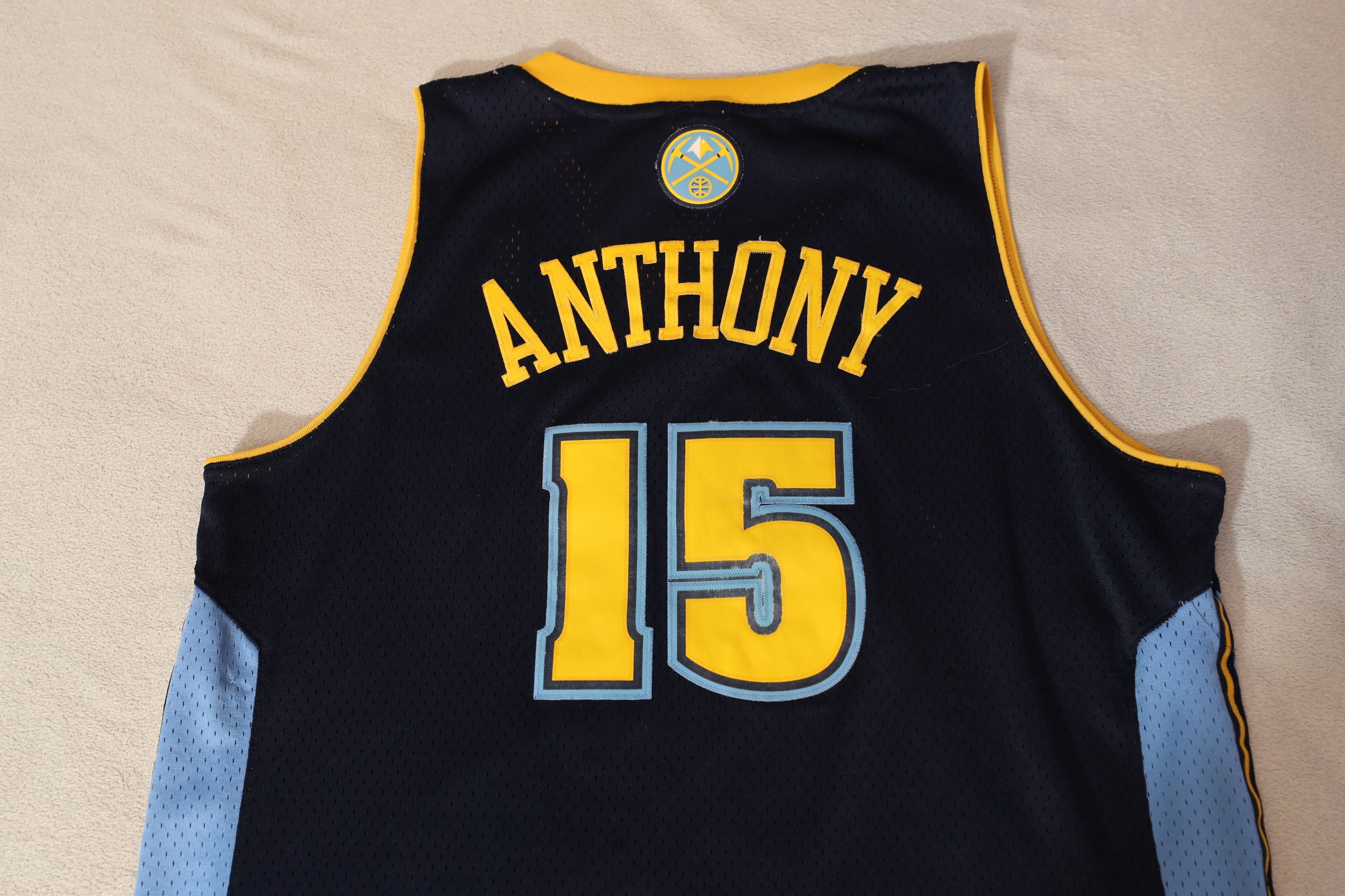 Reebok Reebok NBA Authentics Carmello Anthony Jersey (XL) Size US XL / EU 56 / 4 - 11 Thumbnail