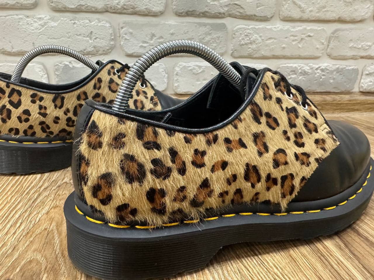 Dr. Martens Vintage Dr. Marten Docs 1461 Leopard Black Oxford Loafer Size US 7 / IT 37 - 11 Thumbnail