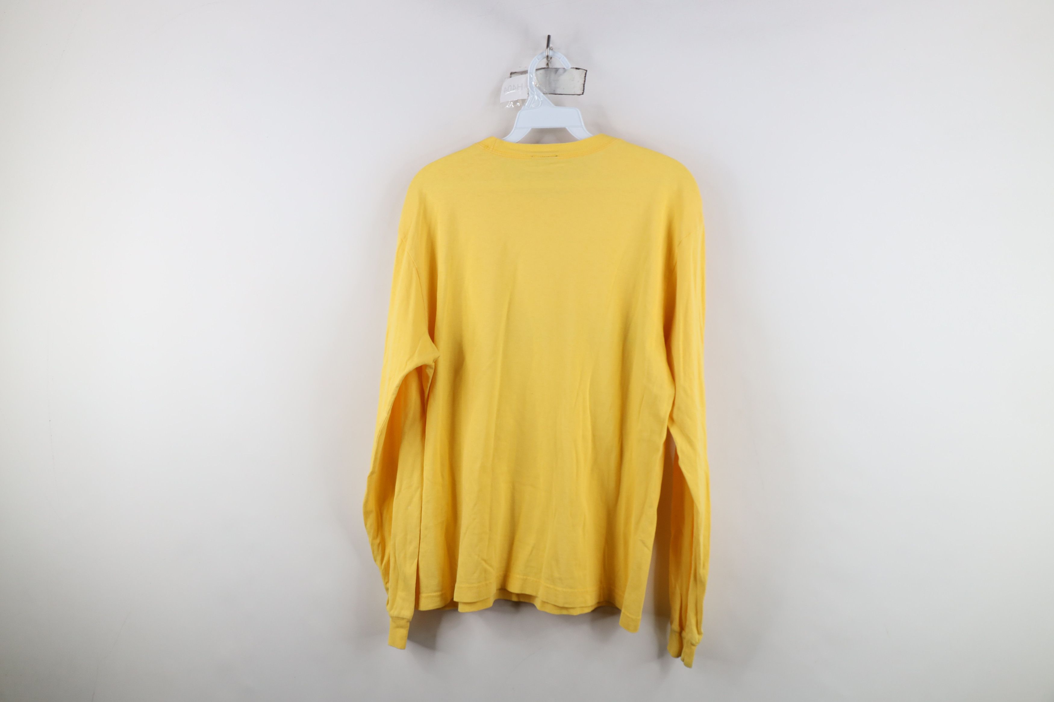 Starter Vintage 90s Starter Spell Out Long Sleeve T-Shirt Yellow Size US XS / EU 42 / 0 - 12 Thumbnail