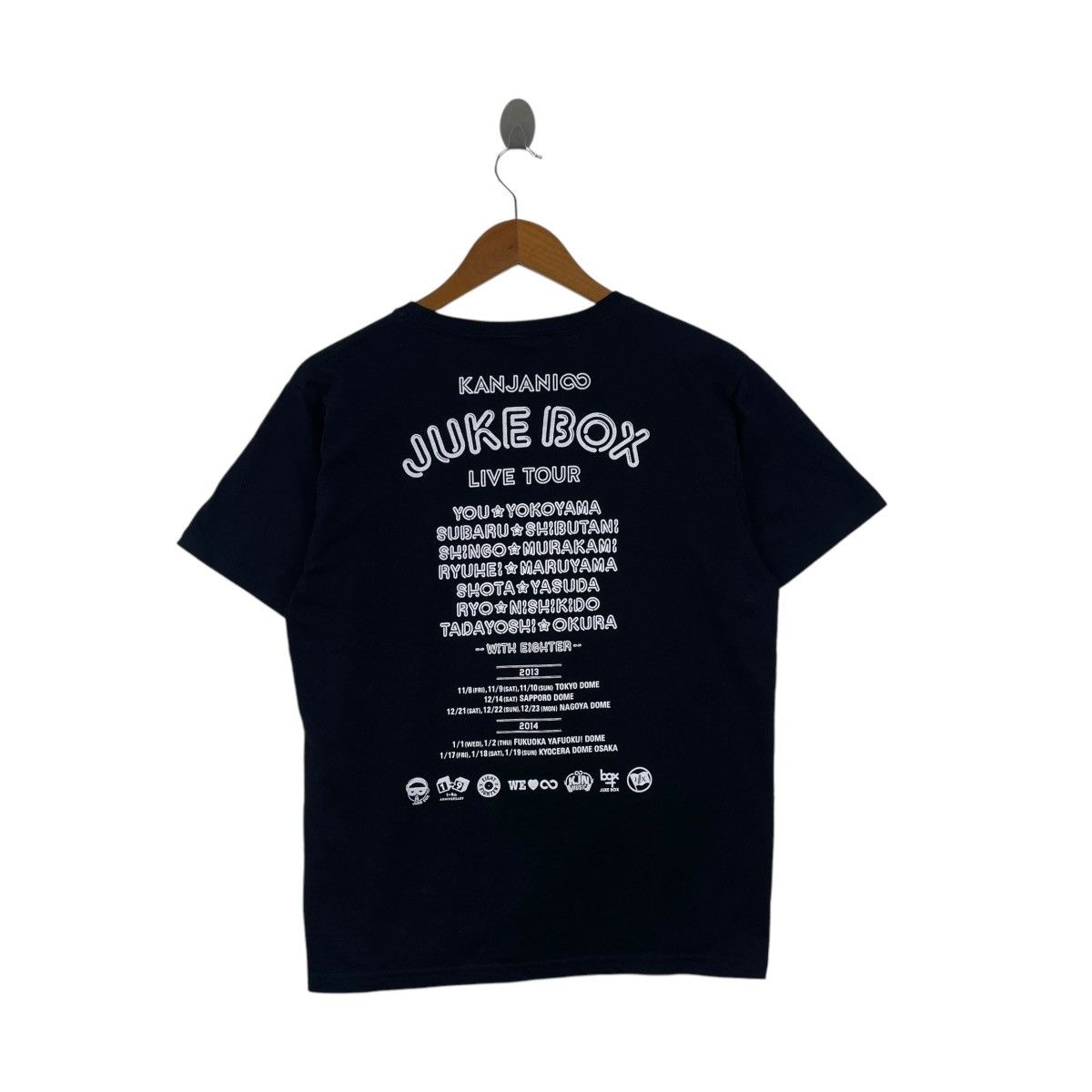 Band Tees Kanjani Eight Juke Box Tour Album Tee Shirt Size US M / EU 48-50 / 2 - 3 Thumbnail