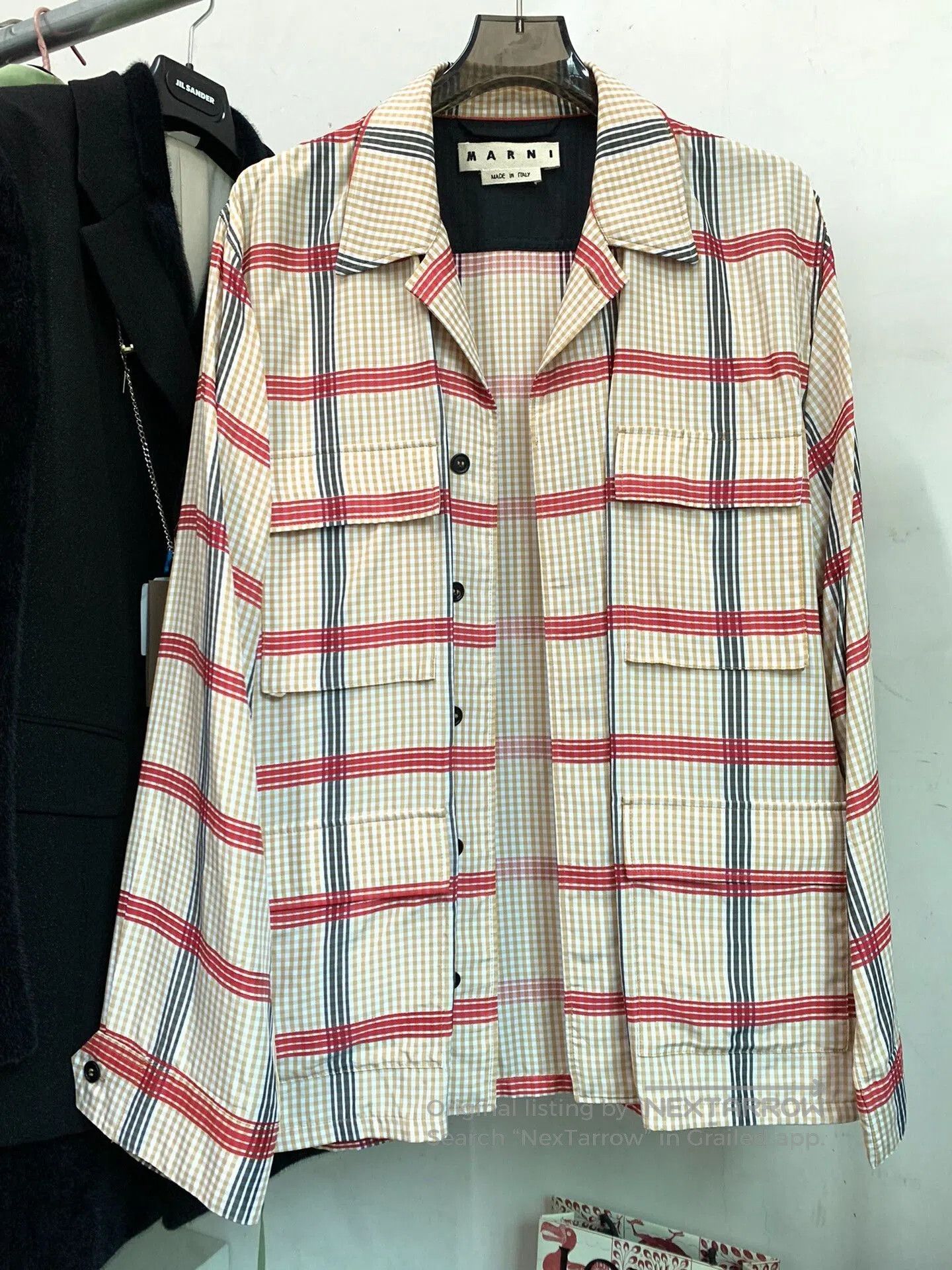Marni Marni Oversized Check Shirt Jacket. Size US XS / EU 42 / 0 - 1 Thumbnail