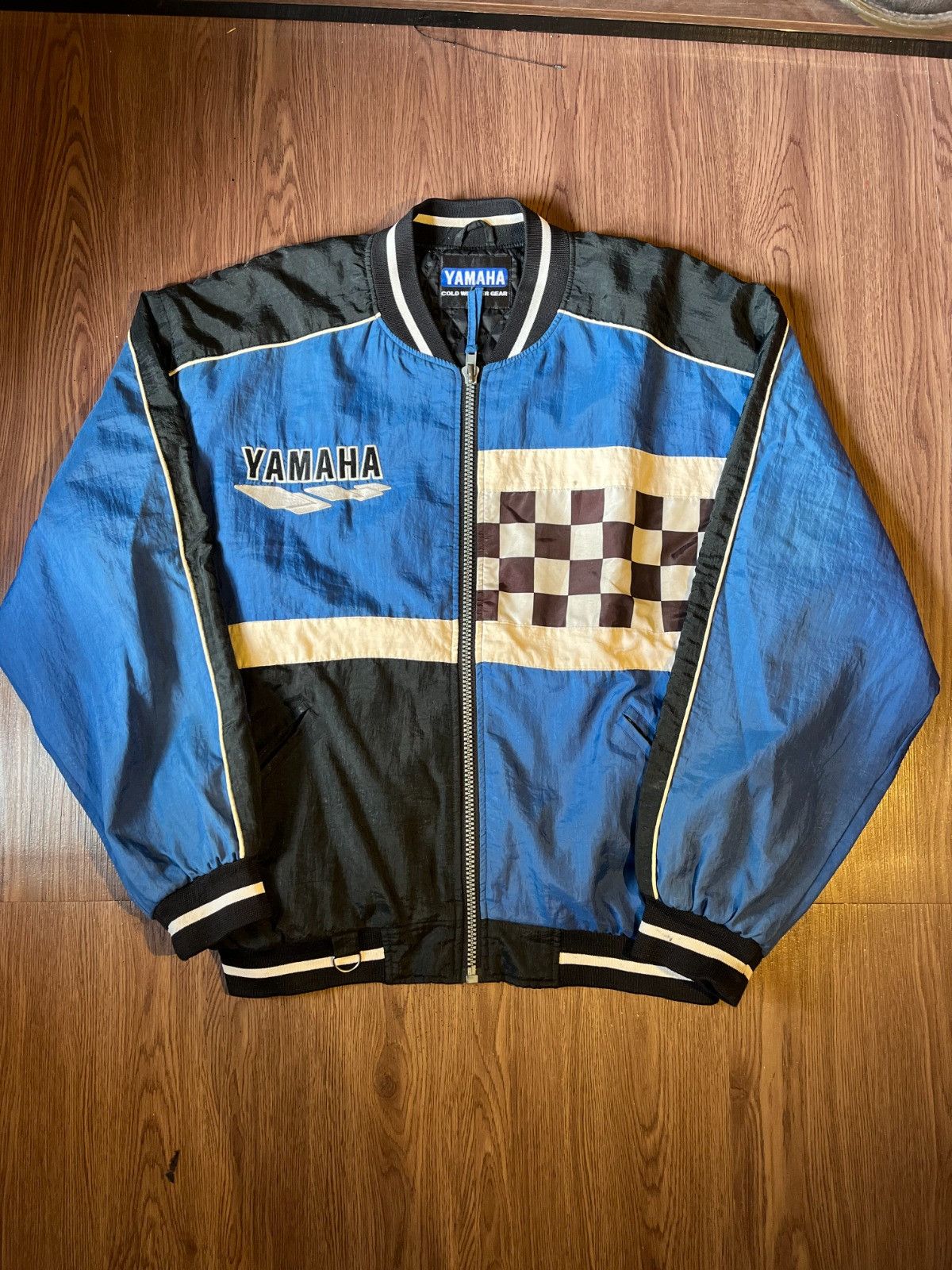 Yamaha Vintage Yamaha Winter Gear Racing Jacket Size US XL / EU 56 / 4 - 1 Thumbnail