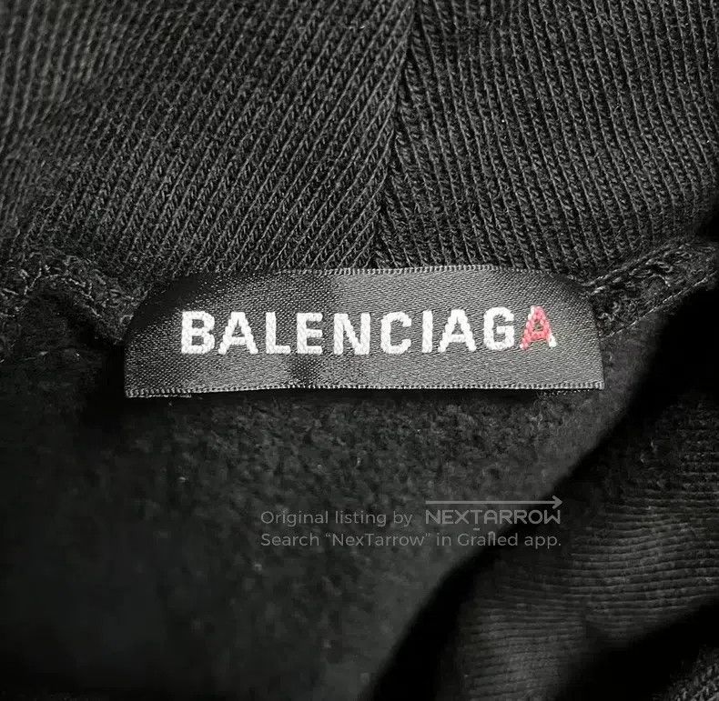 Balenciaga Balenciaga Green band hooded sweatshirt, size XXS Size US XXS / EU 40 - 4 Thumbnail