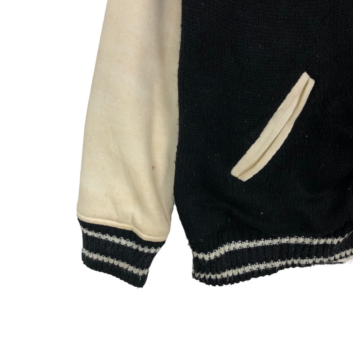 Japanese Brand 🔥RARE VINTAGE BOMBER JACKET 76 LUBRICANT SPELL OUT BIG LOGO Size US L / EU 52-54 / 3 - 3 Thumbnail