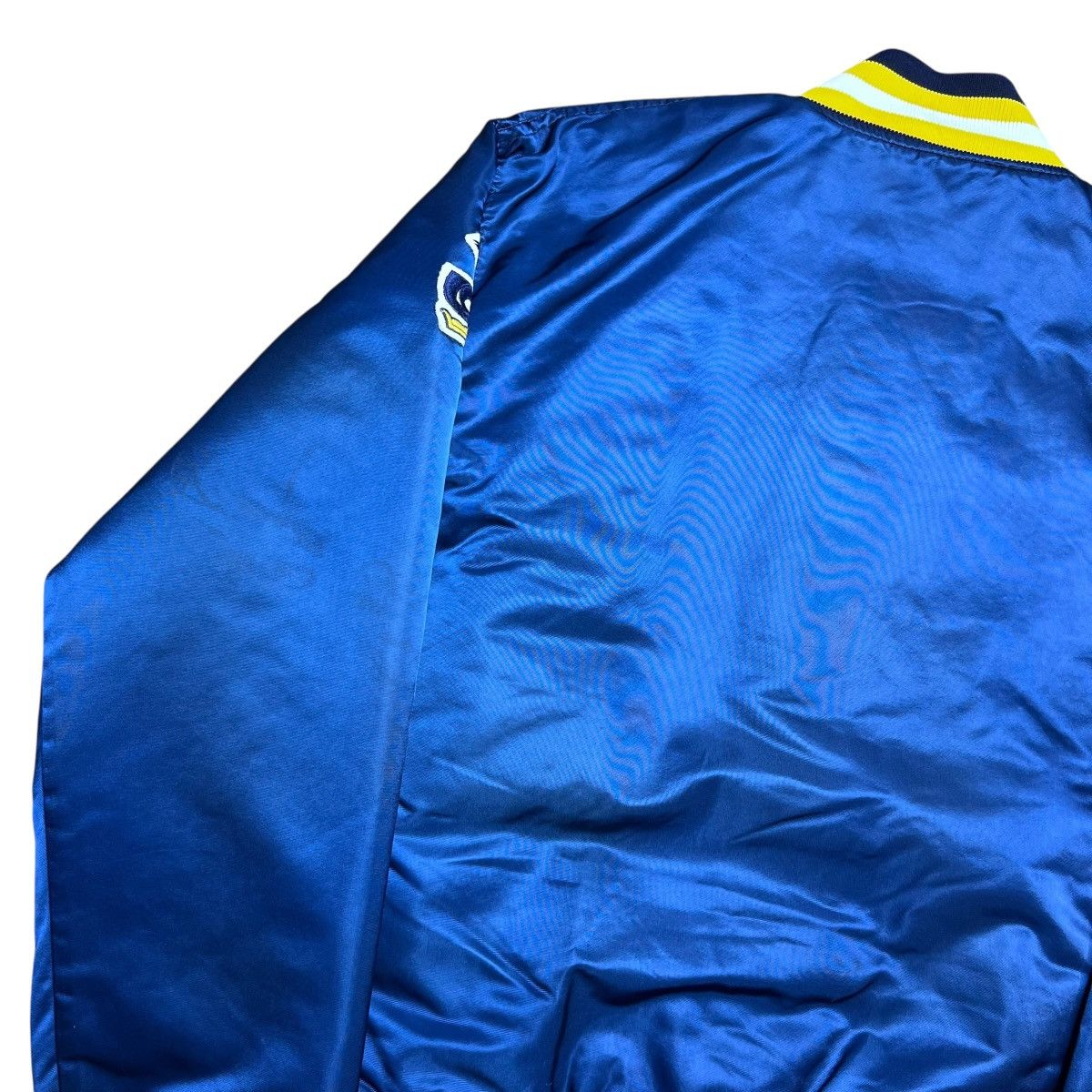 Starter Notre Dame Fighting Irish Starter Spell Out Satin Jacket Size US L / EU 52-54 / 3 - 24 Thumbnail