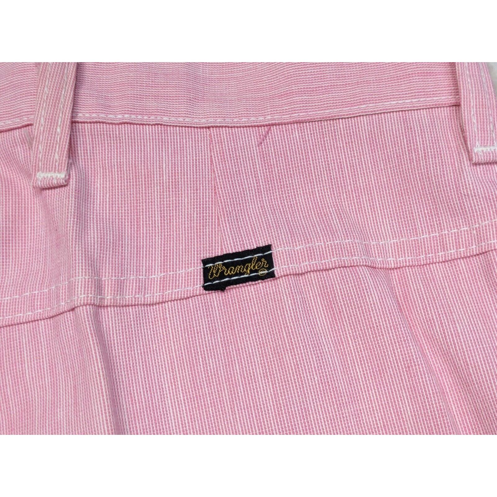 Wrangler Vtg 70s Wrangler Bell Bottom Flare Jeans Juniors 13 Pink USA Size 32" / US 10 / IT 46 - 17 Thumbnail