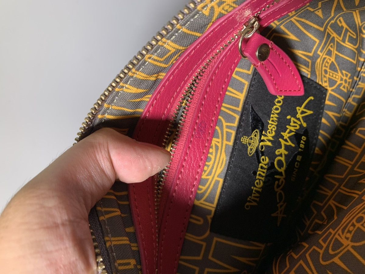 Vivienne Westwood VIVIENNE WESTWOOD TWO TONE LEATHER CROSS BODY BAG Size ONE SIZE - 7 Thumbnail