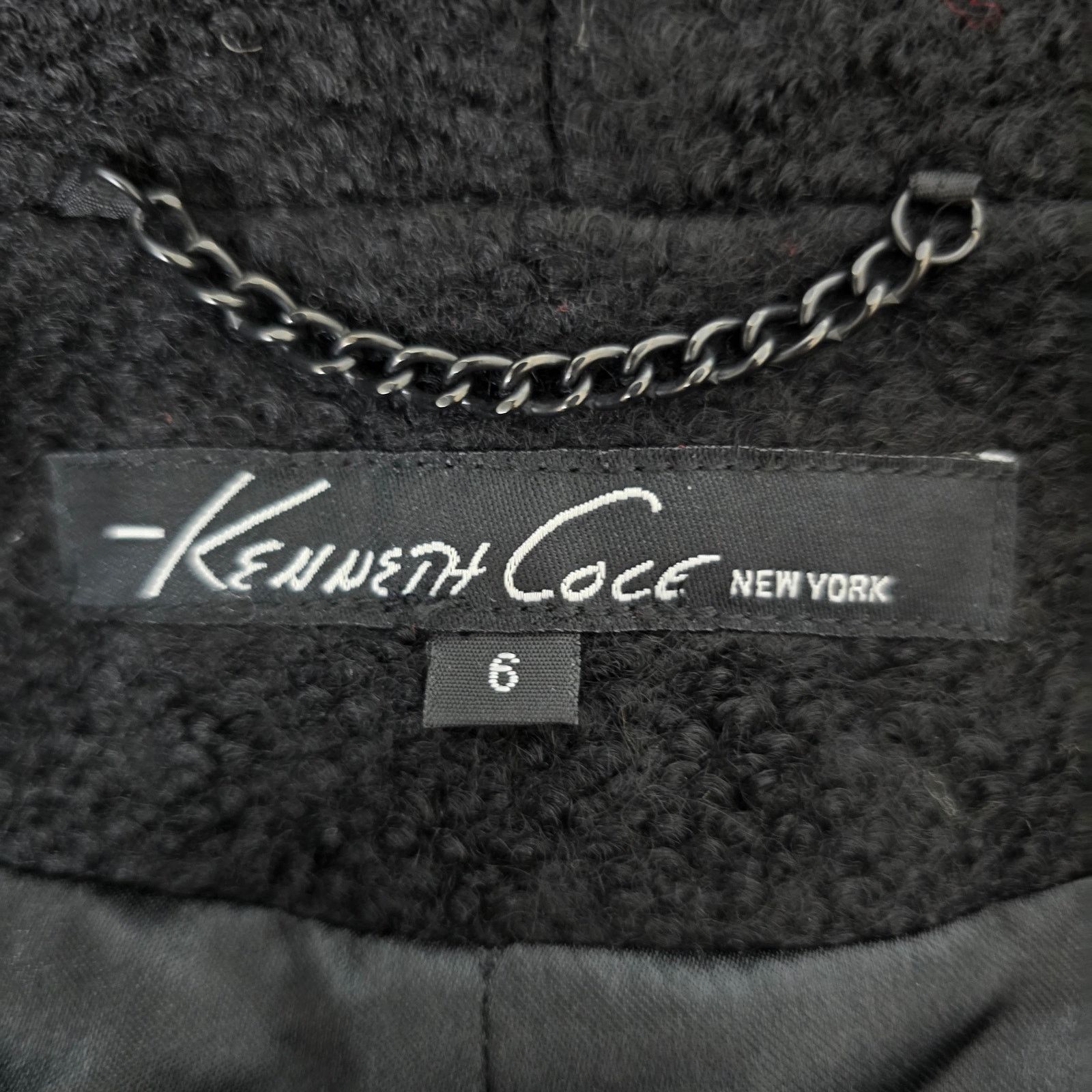 Kenneth Cole Kenneth Cole New York Wool Blend Walking Coat Peacoat 6 Size M / US 6-8 / IT 42-44 - 14 Thumbnail