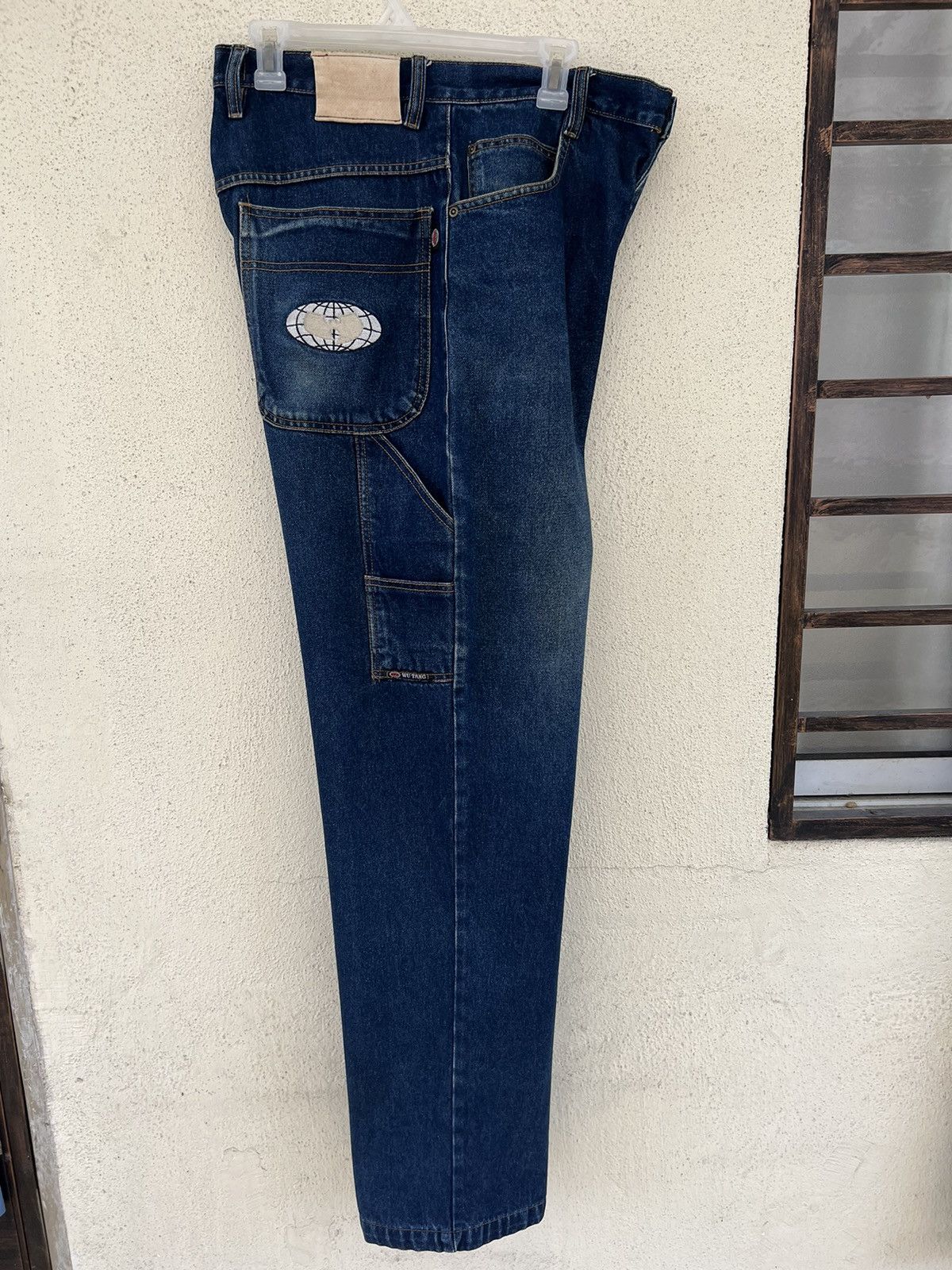 Vintage × Wu-Tang Clan Vintage 90s Wu Tang Mud Denim Baggy Jeans Hip Hop Size US 33 - 21 Thumbnail