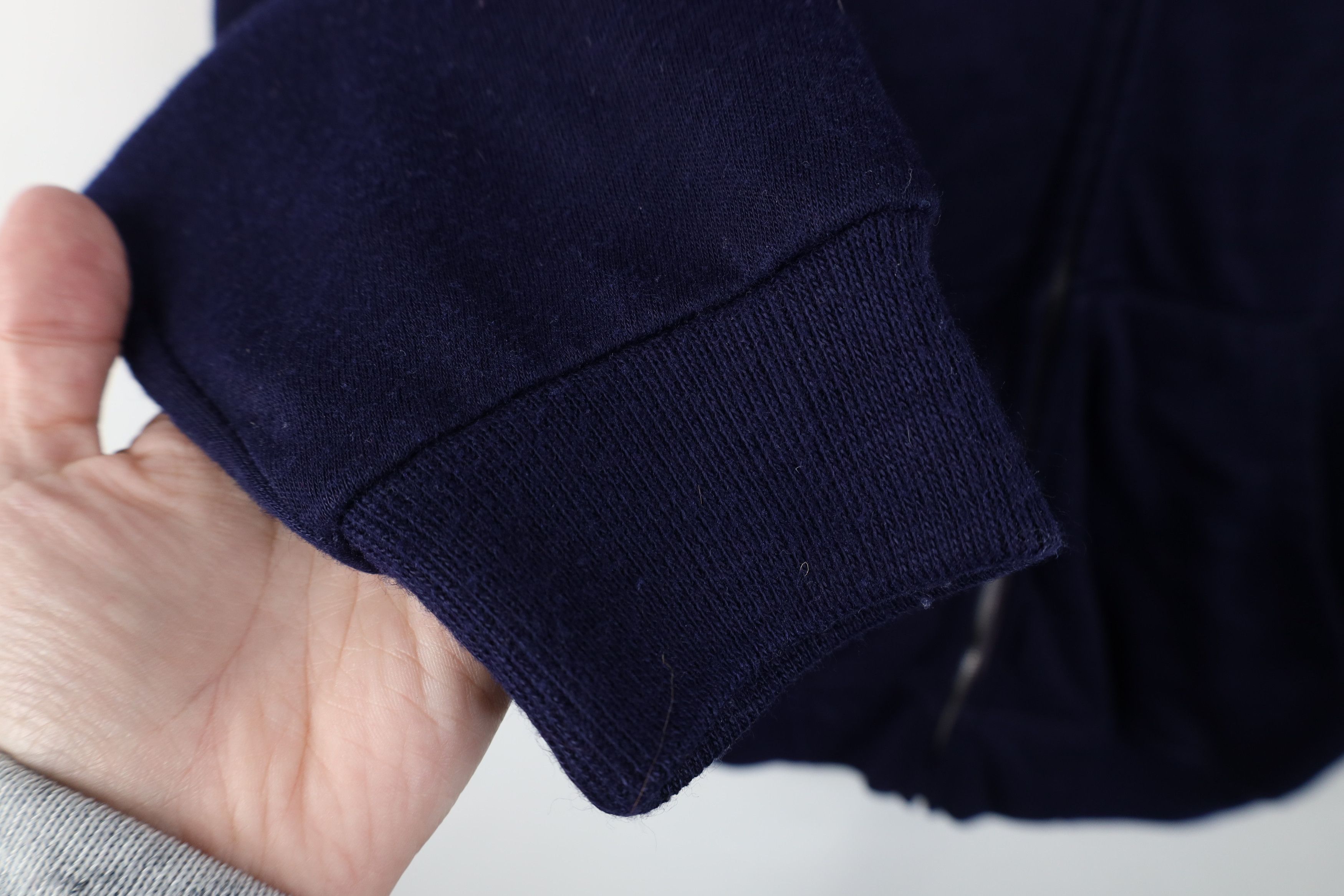 Vintage Vintage 70s Streetwear Thin Full Zip Hoodie Sweatshirt USA Size US XL / EU 56 / 4 - 10 Thumbnail