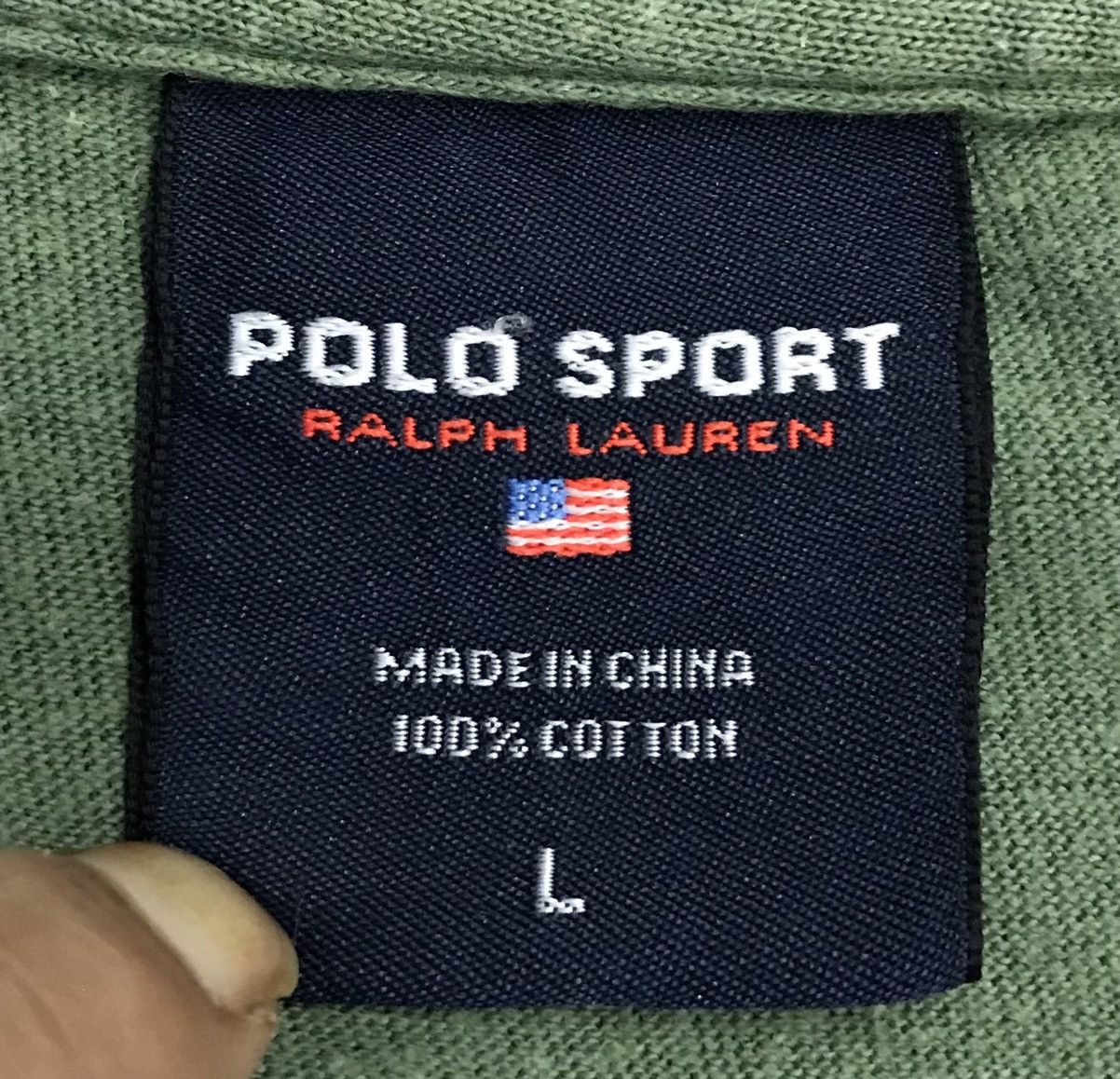 Polo Ralph Lauren × Vintage Vintage Polo Sport Ralph Lauren Shirt Size US L / EU 52-54 / 3 - 6 Thumbnail