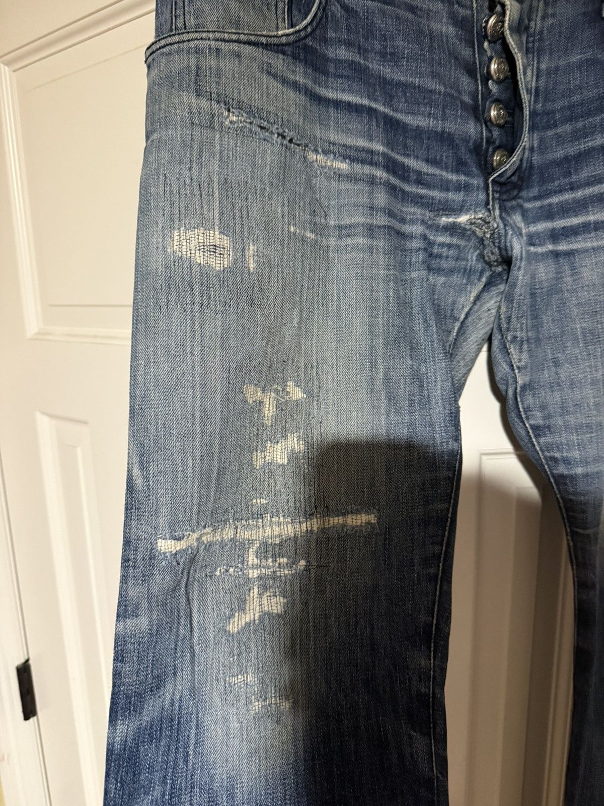 Chrome Hearts Chrome Hearts Japanese Reworked Denim Size US 34 / EU 50 - 3 Thumbnail