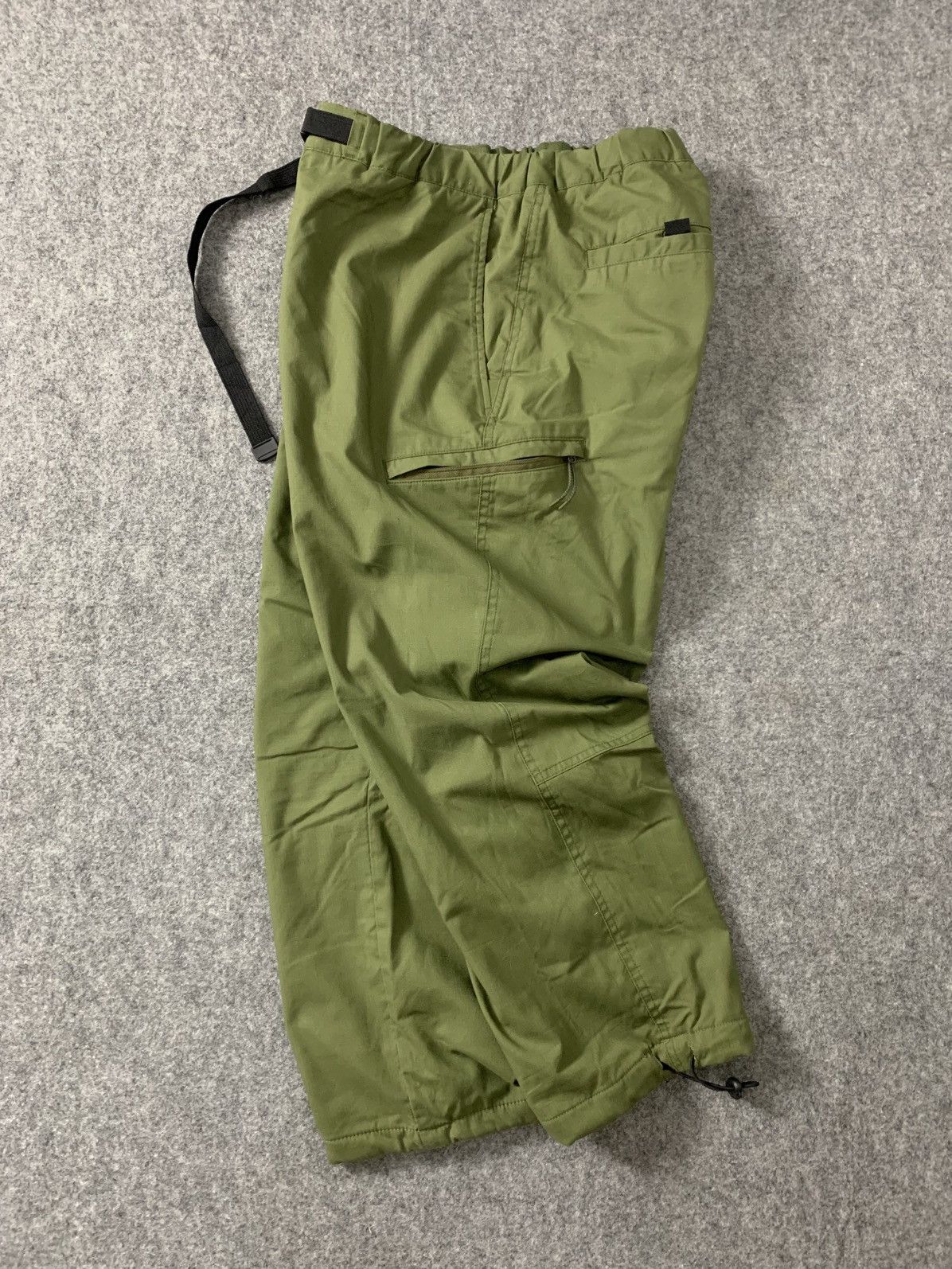 Japanese Brand × Uniqlo Vintage Green 'Uniqlo' Warm Linenpants Size US 30 / EU 46 - 6 Thumbnail