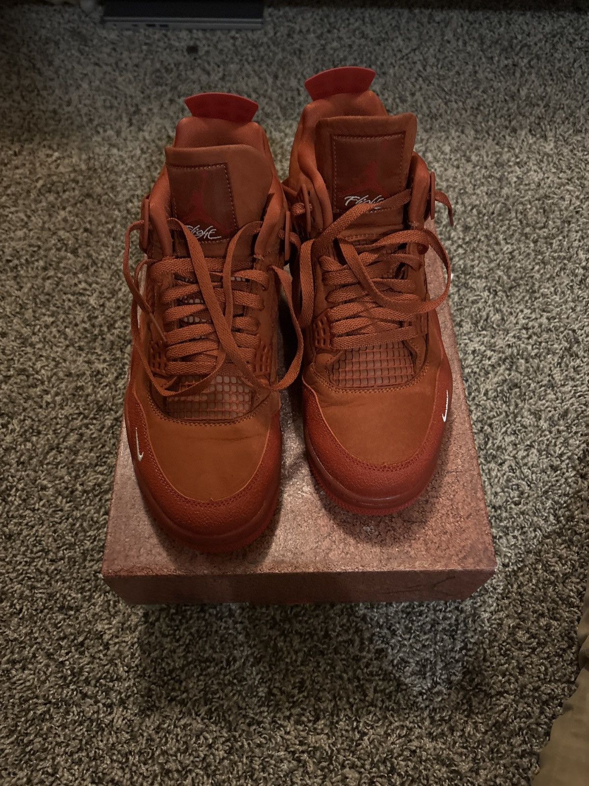 Jordan Brand Brick By Brick Retro 4s Size US 11 / EU 44 - 1 Thumbnail