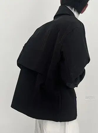 Japanese Brand x Emi Avant garde fashion retro wrap jacket aesthetic Size US XL / EU 56 / 4 - 5 Thumbnail