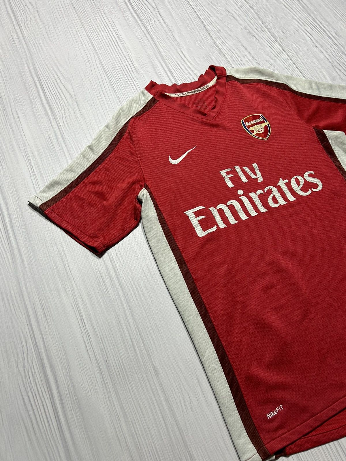 Nike ARSENAL 2008 2010 HOME FOOTBALL SHIRT Nike Jersey Size US S / EU 44-46 / 1 - 3 Thumbnail