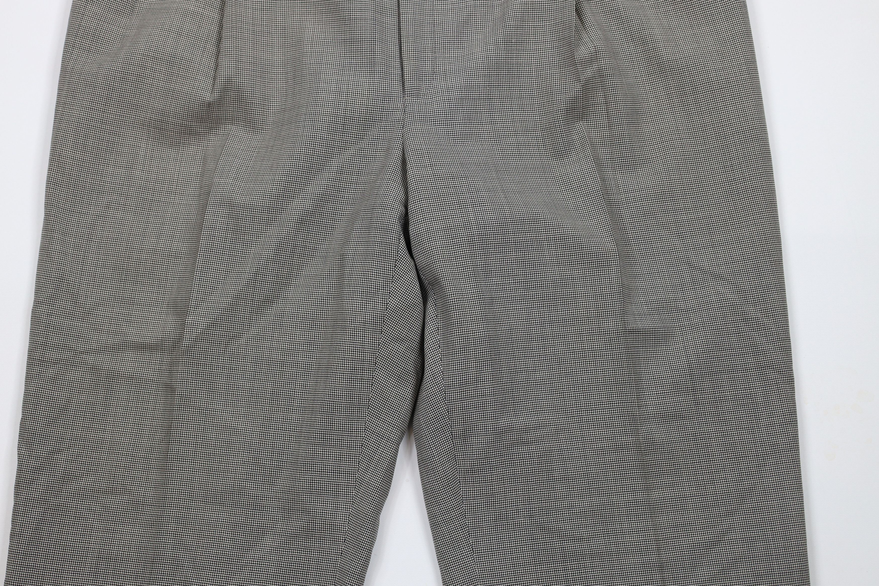 Vintage Vintage 90s Streetwear Houndstooth Wide Leg Chino Pants Size US 38 / EU 54 - 3 Thumbnail