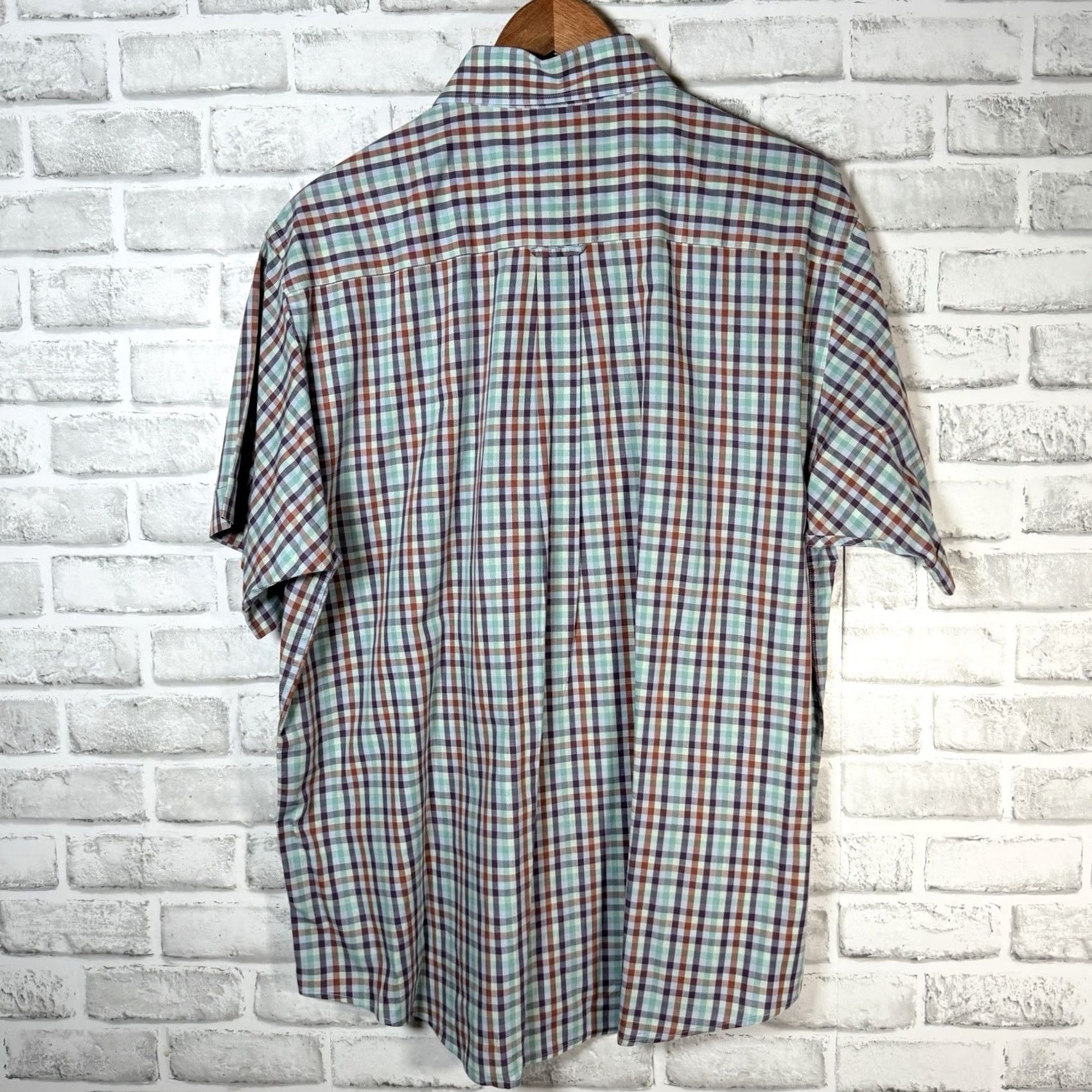 Barbour Barbour Plaid 100% Cotton Short Sleeve Button-Down Shirt Mens L Multicolor Button-Up Shirt Sox? Size US L / EU 52-54 / 3 - 5 Thumbnail