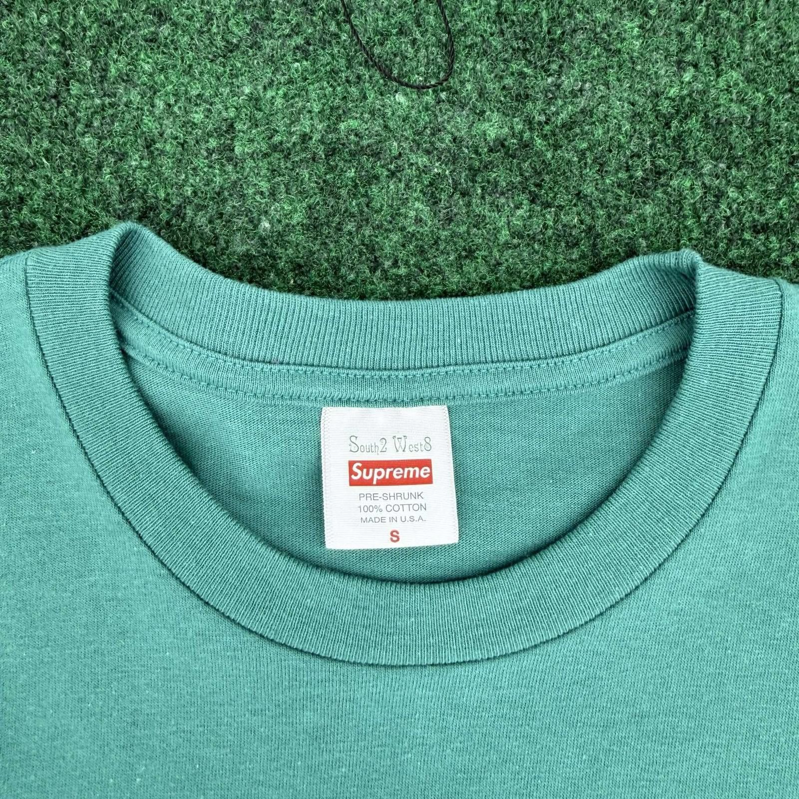 Supreme Supreme x South2 West8 L/S Tee Teal S Size US S / EU 44-46 / 1 - 3 Thumbnail