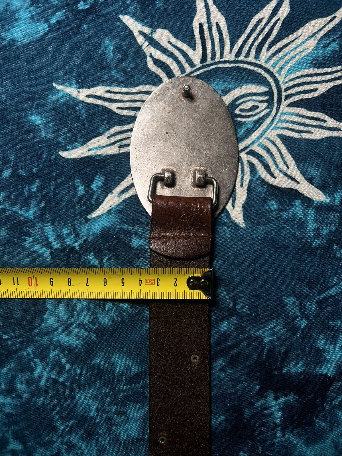 Leather Vintage rodeo Leather Belt Saddler Cowboy Size 30 - 14 Thumbnail