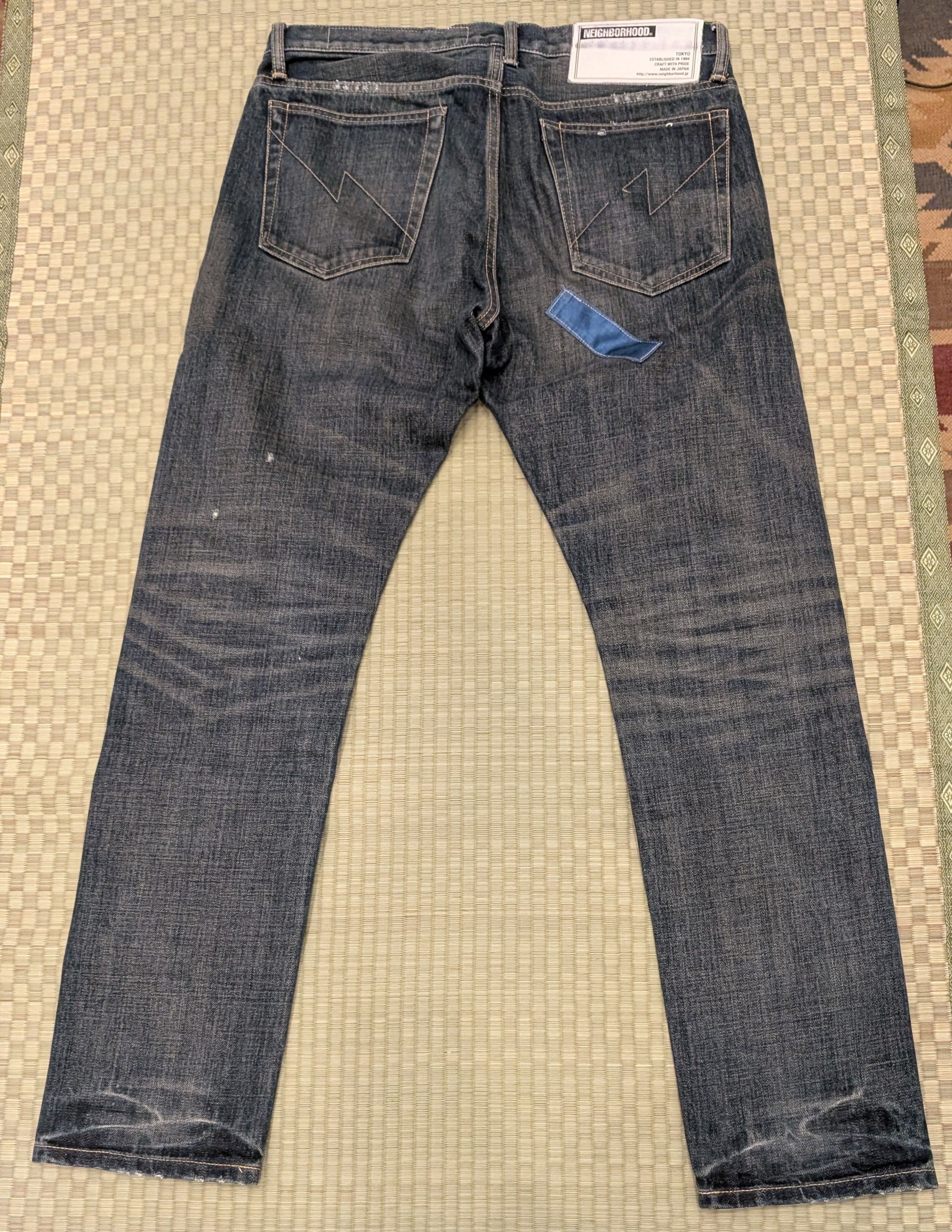 Neighborhood RARE Neighborhood Japan Metal Savage 14oz Selvedge Jeans Size US 34 / EU 50 - 2 Thumbnail