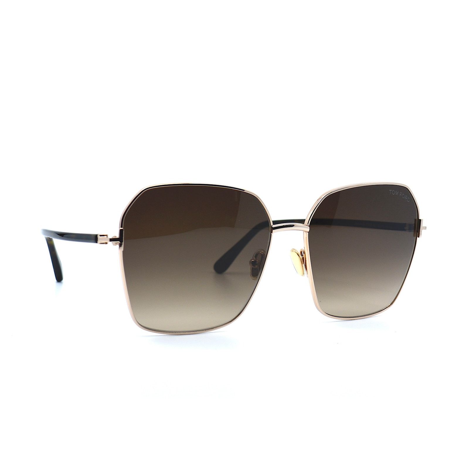 Tom Ford TOM FORD CLAUDIA-02 TF839 52F GOLD BROWN GRADIENT SUNGLASSES Size ONE SIZE - 1 Thumbnail