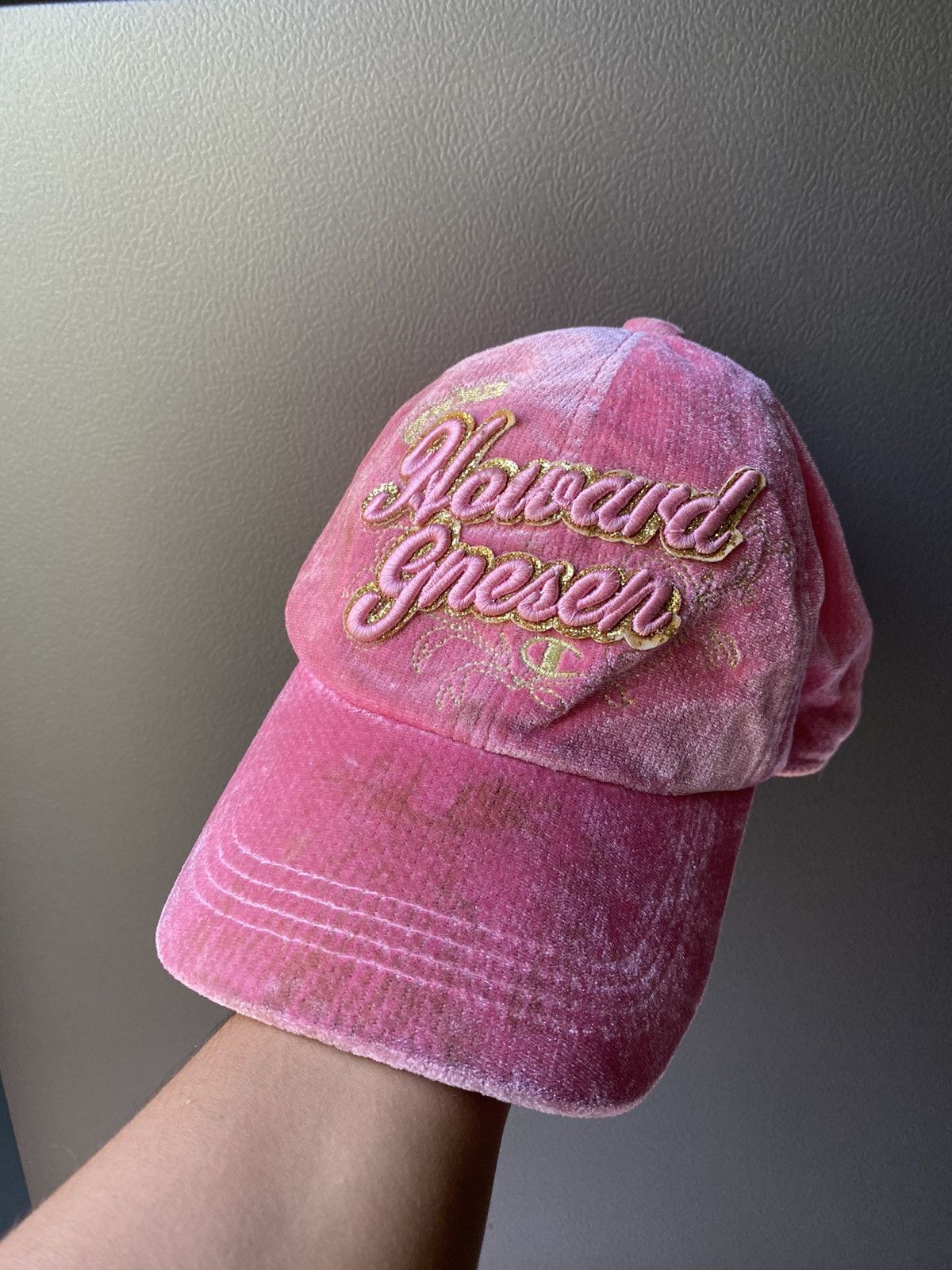 Champion Vintage champion velvet hats Size ONE SIZE - 1 Thumbnail