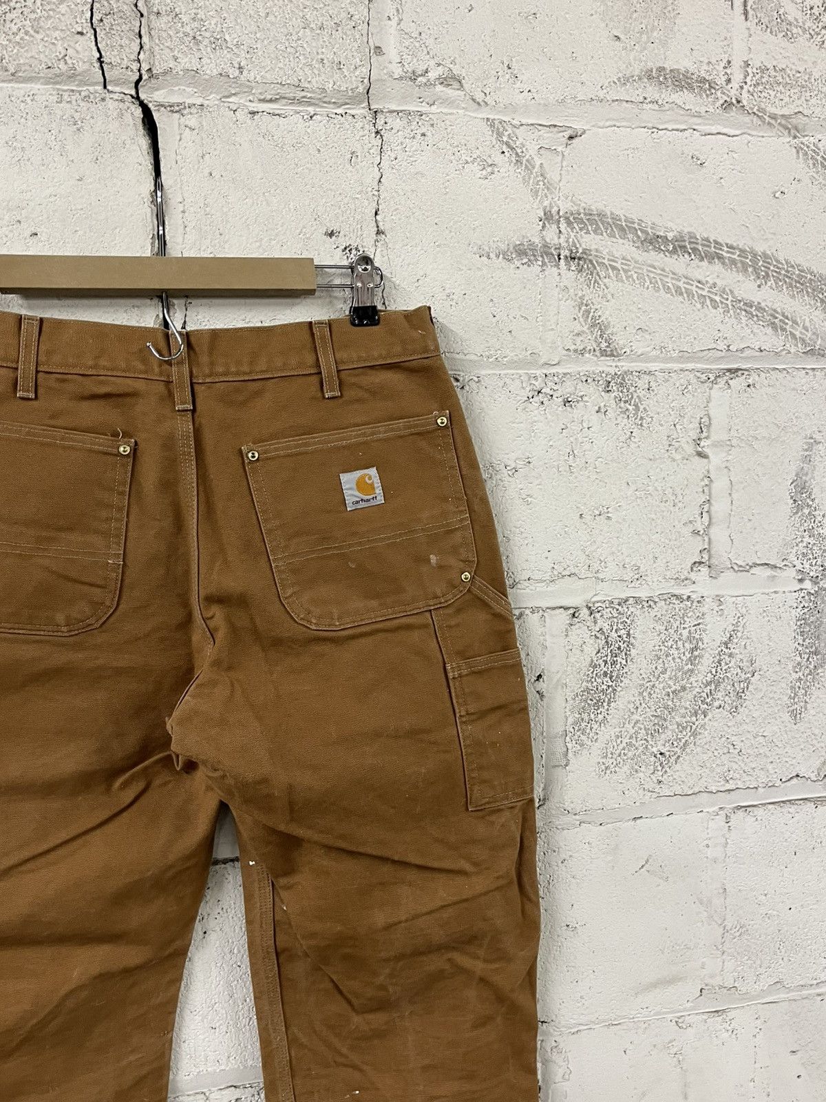 Carhartt Carhartt double knees vintage painter pants faded thrashed Size US 30 / EU 46 - 9 Thumbnail