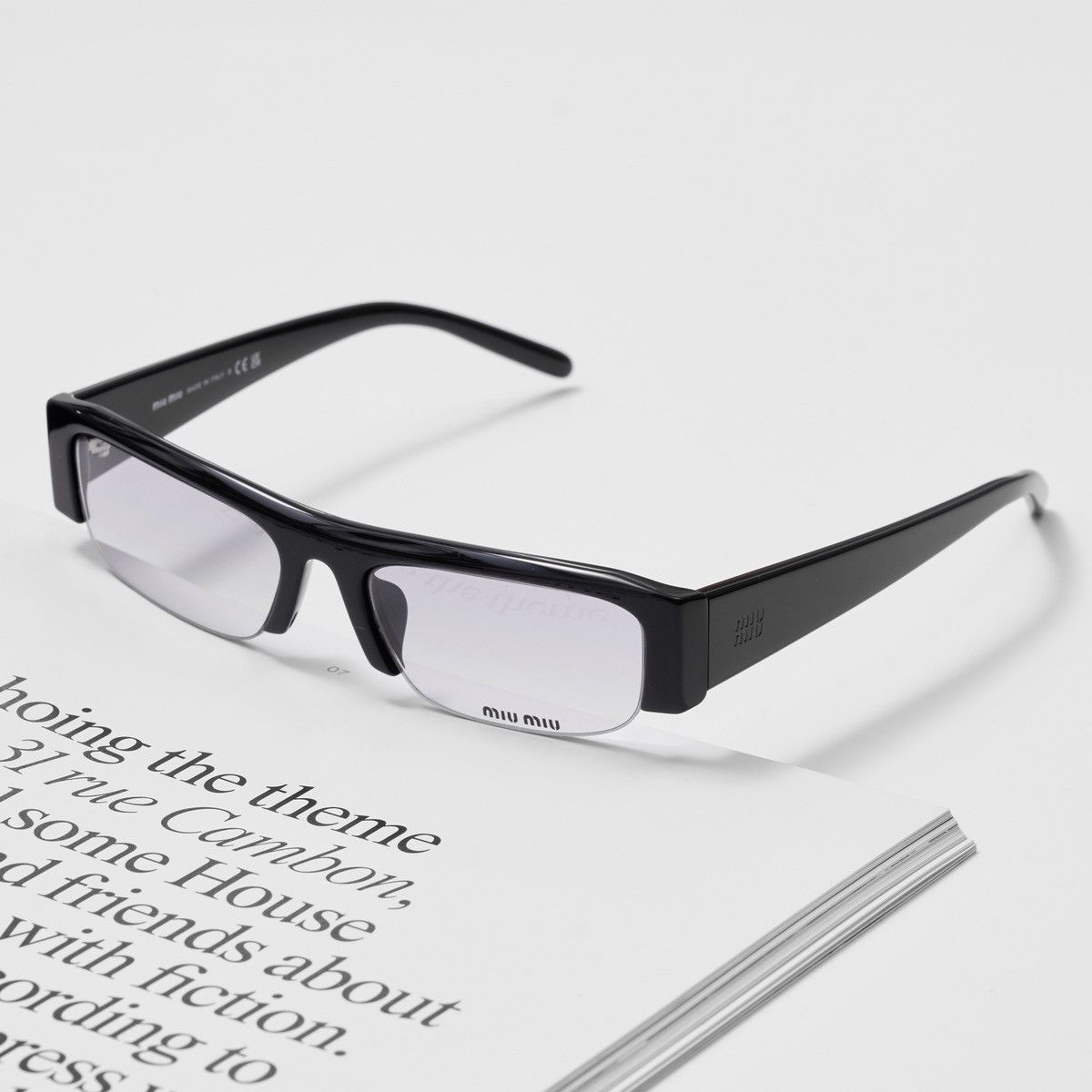 Miu Miu MIU MIU 0MU B07S 16K04O SUNGLASSES Size ONE SIZE - 2 Thumbnail