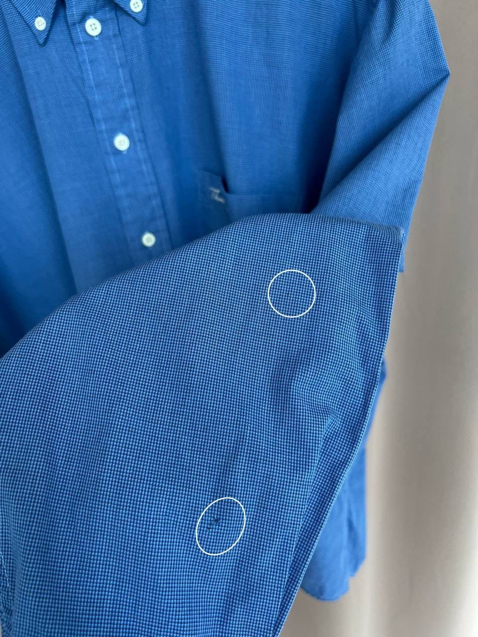 Burberry Thomas Burberry Vintage Button Down Shirt Mens Size XL Size US XL / EU 56 / 4 - 15 Thumbnail