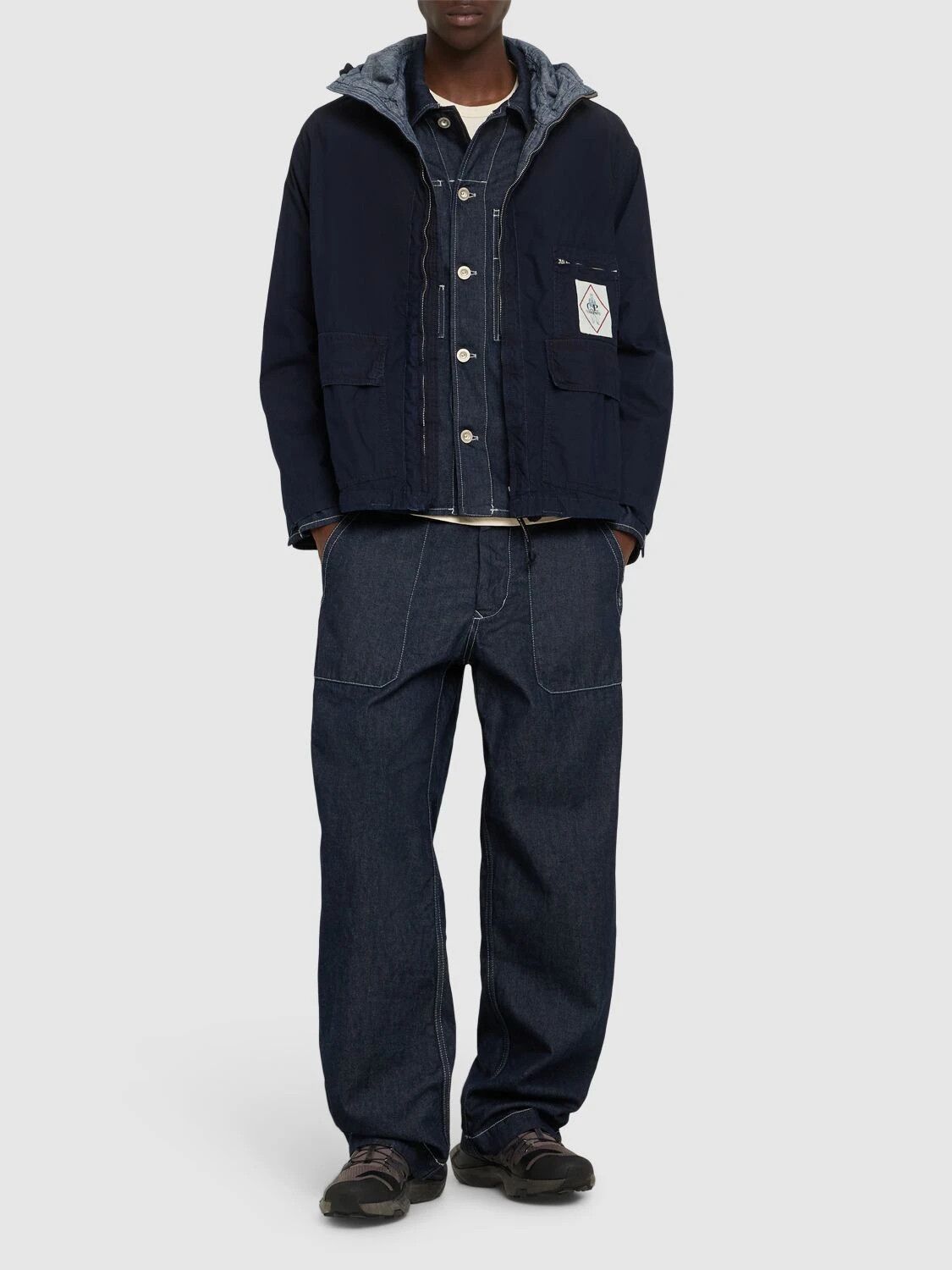 C.P. Company o1lsvrm0425 50 Fili Indigo Google Jacket in Insignia Blue Size US M / EU 48-50 / 2 - 3 Thumbnail