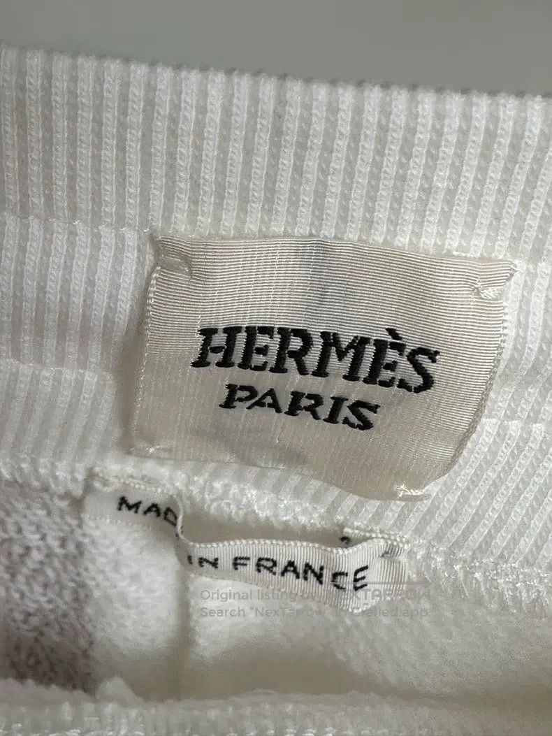 Hermes Hermes White print sportswear set Size XS / US 0-2 / IT 36-38 - 6 Thumbnail