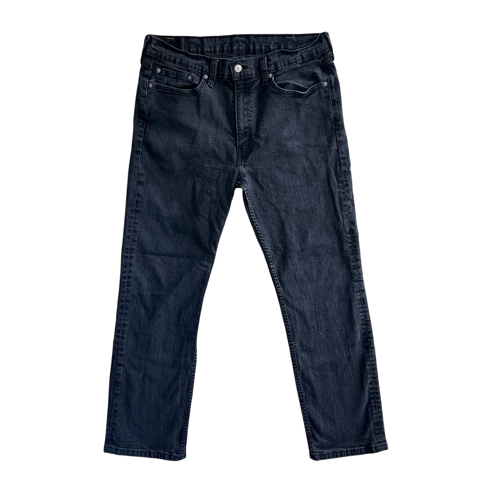 Levi's Levi’s 511 Slim Fit Jeans Black Denim Stretch Men’s 31x30 Size US 31 - 1 Thumbnail