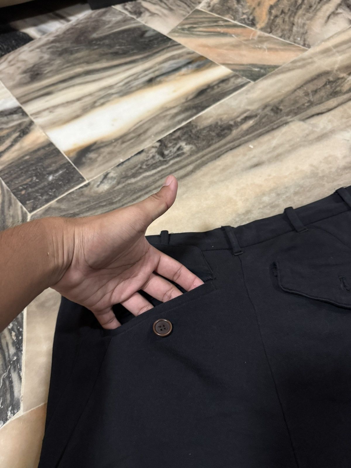Yohji Yamamoto Yohji Yamamoto Y’s Cargo Pants Size 30" / US 8 / IT 44 - 14 Thumbnail