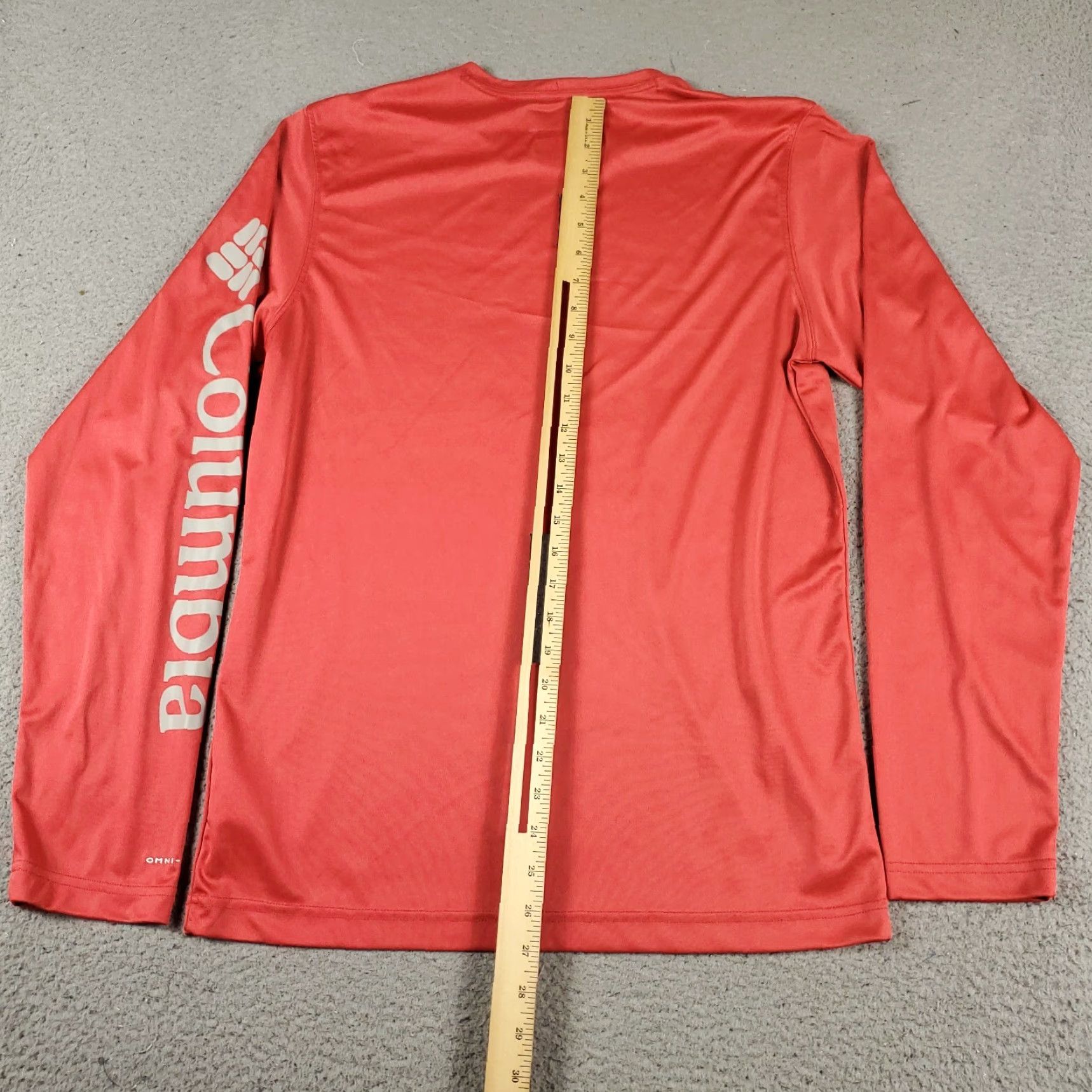 Vintage Columbia T Shirt Mens Size Small Red Polyester Outdoors Active Long Sleeve Regular Fit Casual Sleeve Nylon? Size US S / EU 44-46 / 1 - 5 Thumbnail