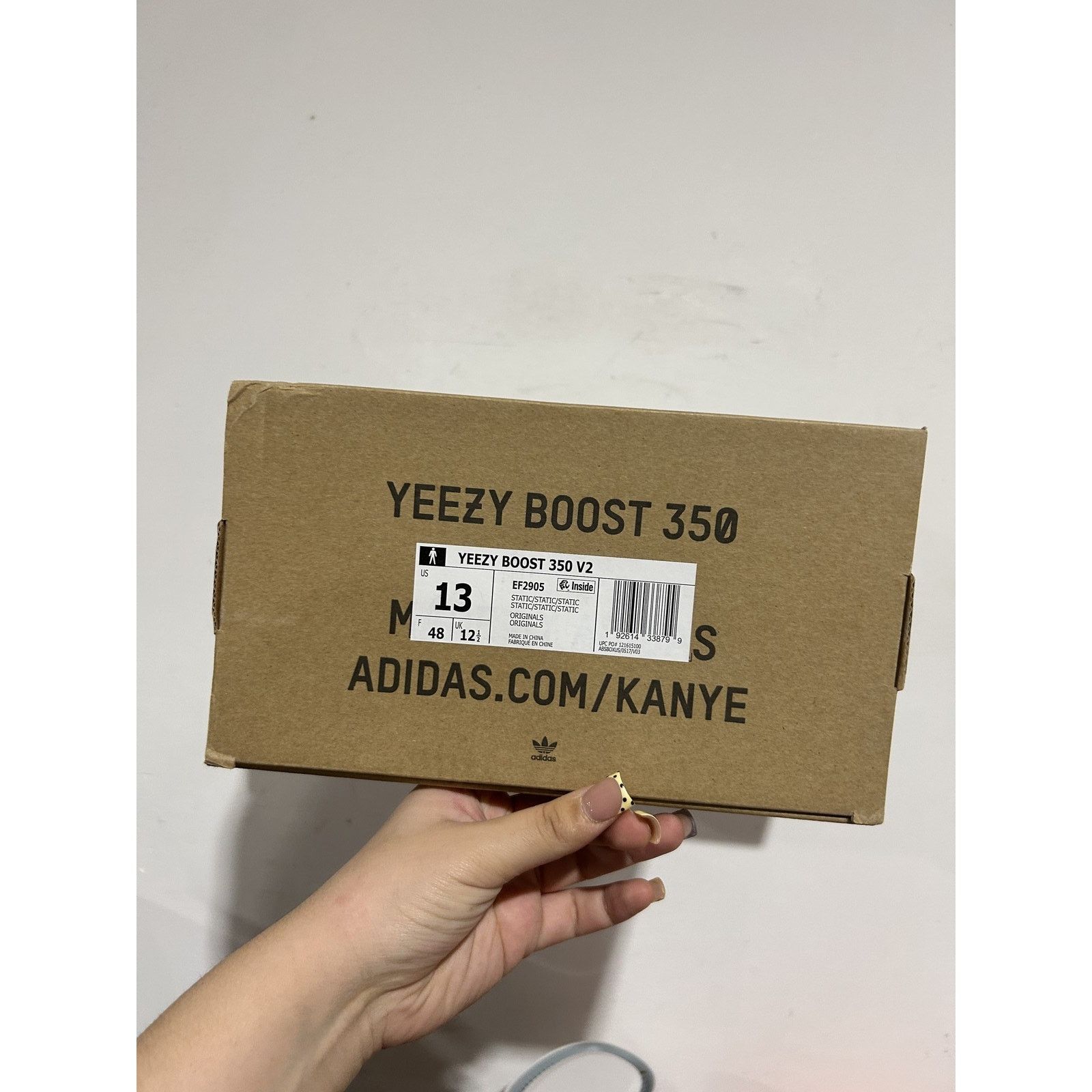 Adidas ADIDAS YEEZY BOOST 350 V2 STATIC NON-REFLECTIVE SIZE 13 Size US 13 / EU 46 - 10 Thumbnail