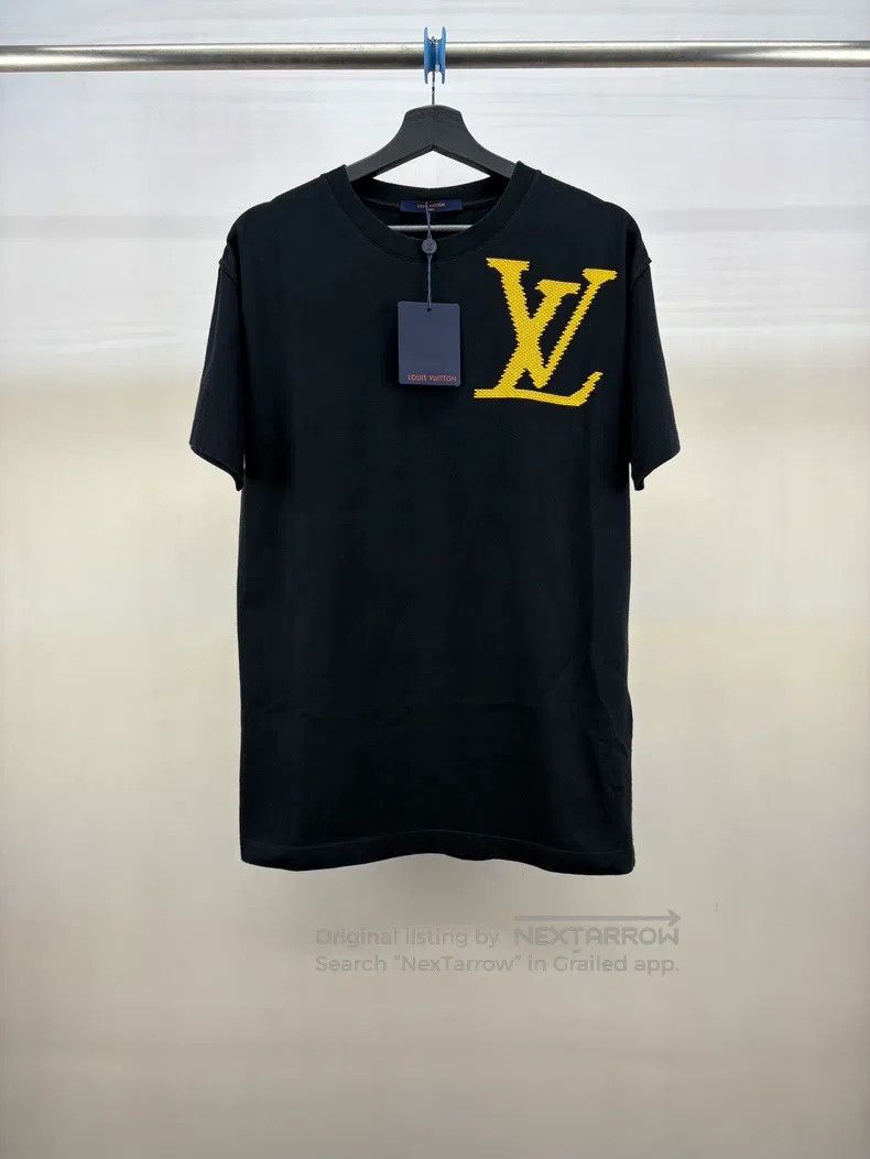 Louis Vuitton Louis Vuitton Yellow brick big logo short sleeve Size US S / EU 44-46 / 1 - 1 Thumbnail