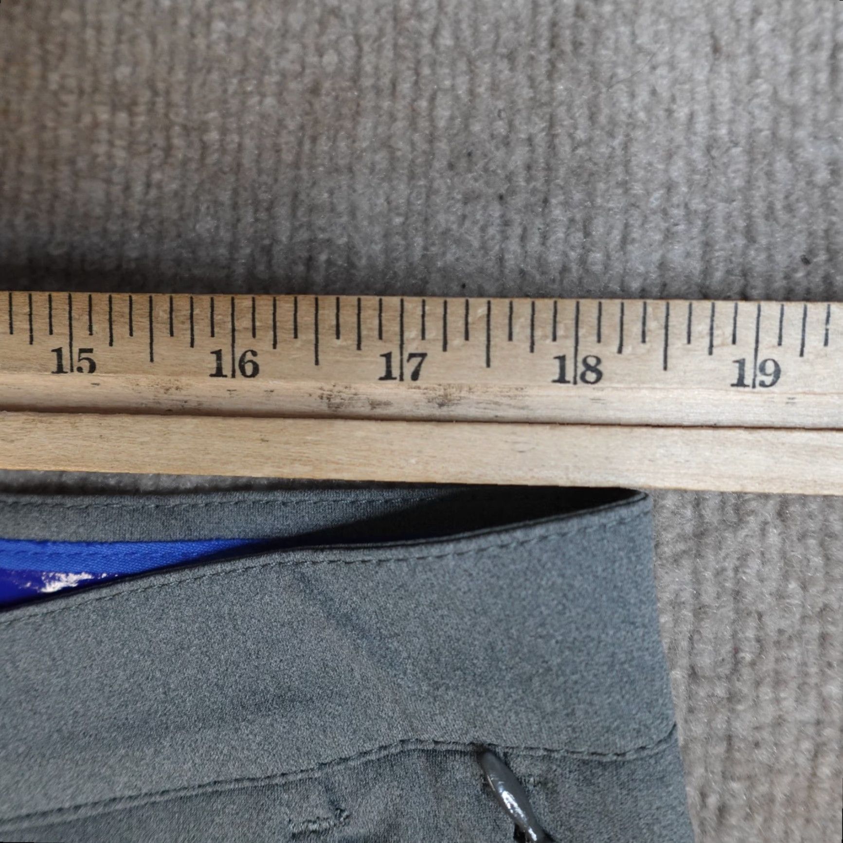 Vintage Twillory Pants 38 x 31 Gray Chino Solid Performance NEW Size US 38 / EU 54 - 3 Thumbnail