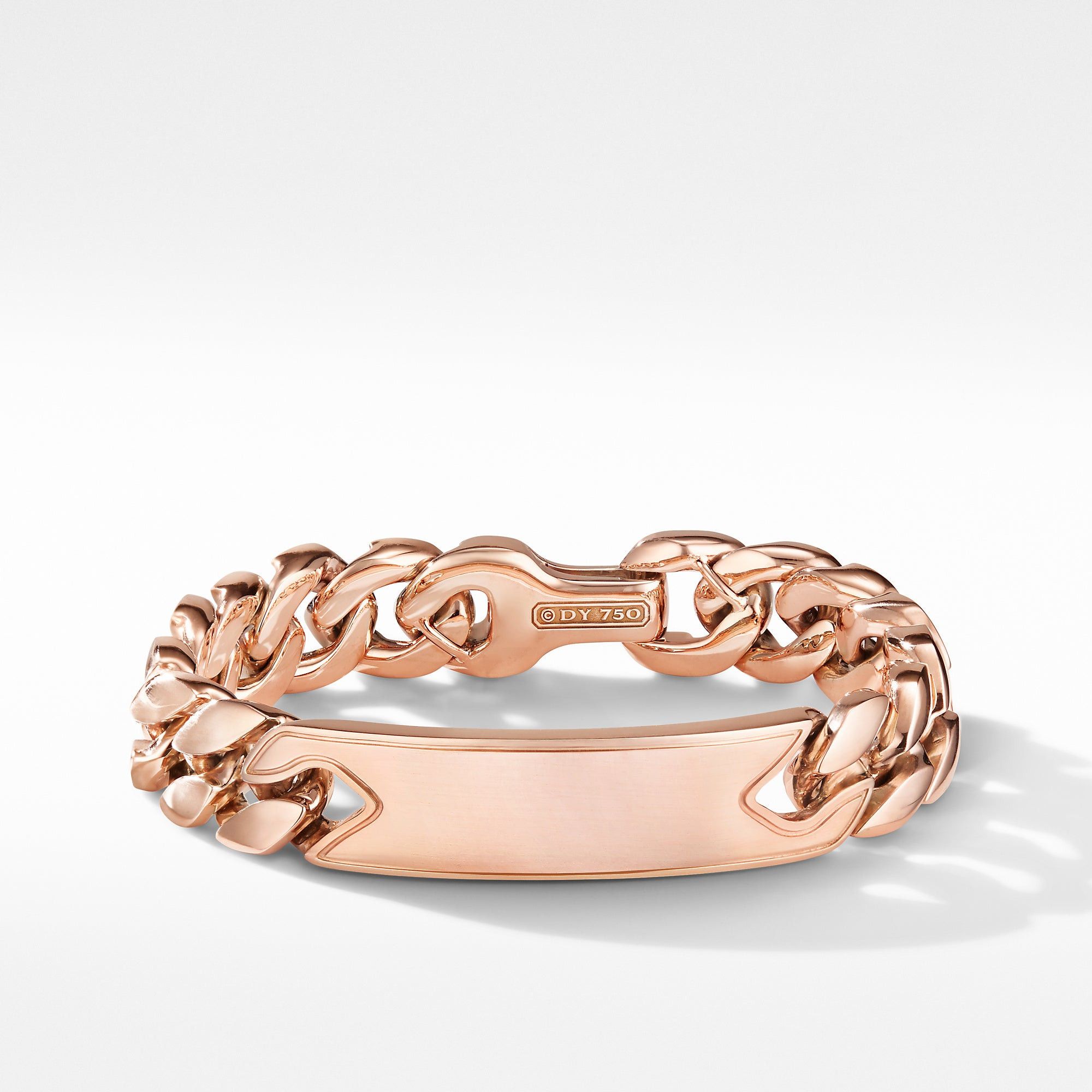 David Yurman o1w1db10325 Size:OS/Curb Chain Id Bracelet in Golden Size ONE SIZE - 1 Thumbnail
