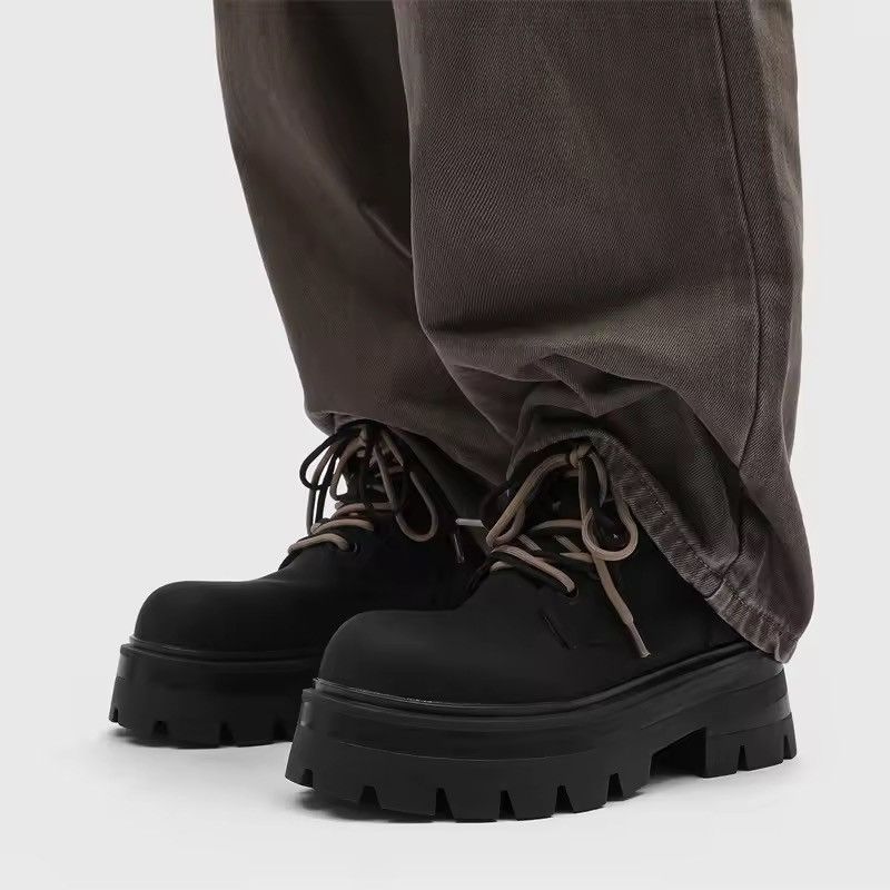 Japanese Brand Black Combat Boots Size US 10 / EU 43 - 3 Thumbnail