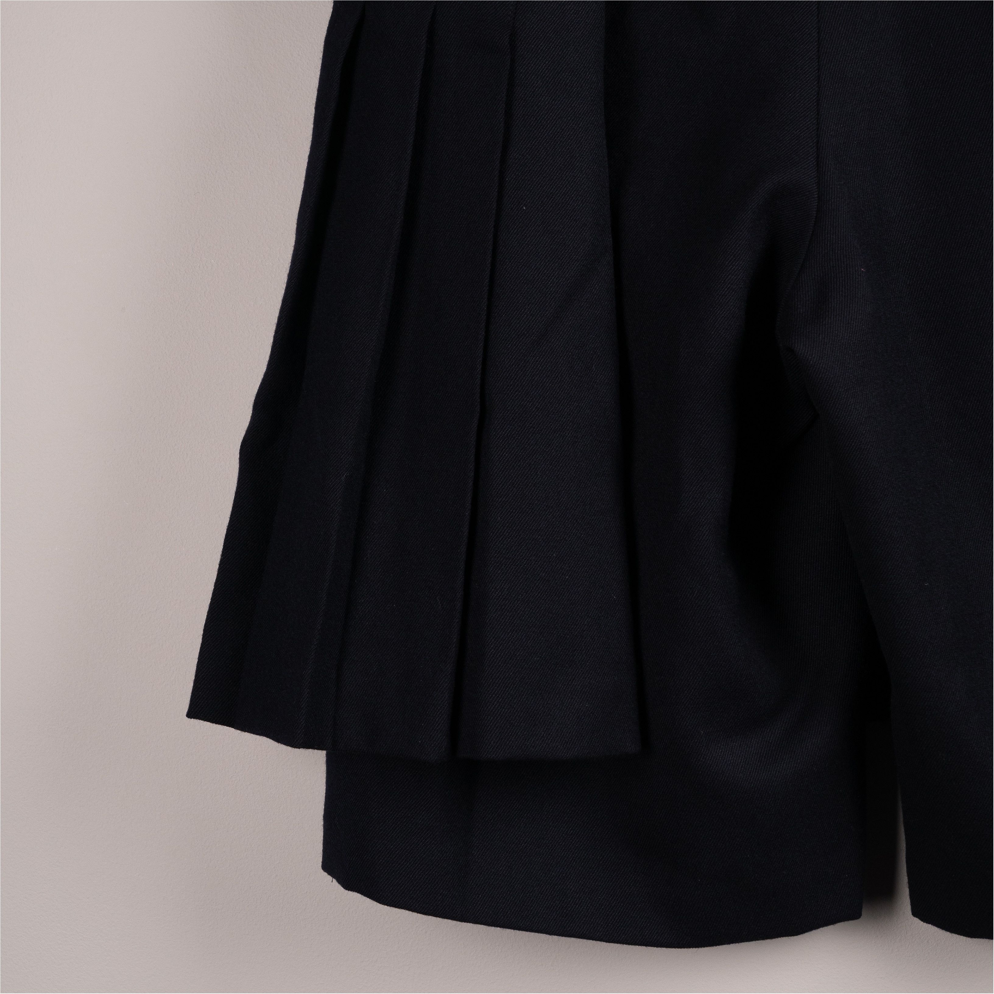 Comme des Garcons Comme Des Garçons Zip Wrap Shorts Navy Size 27" / US 4 / IT 40 - 9 Thumbnail