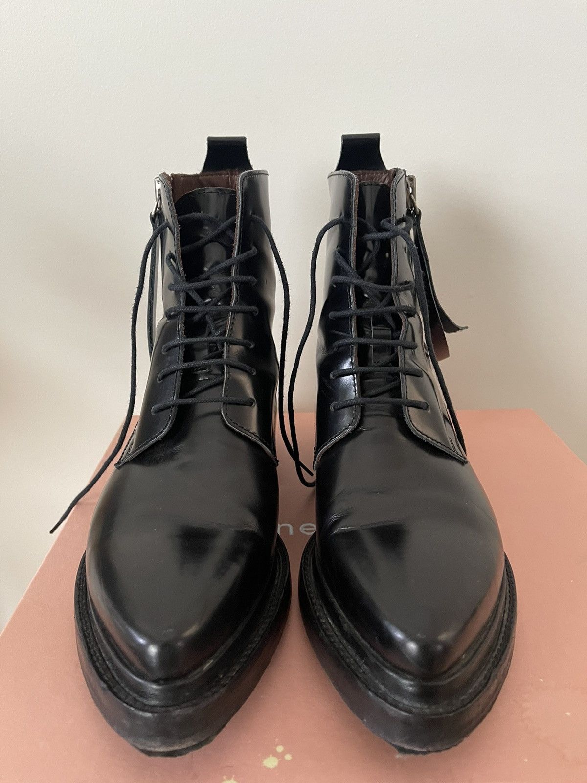 Acne studios linden boots best sale