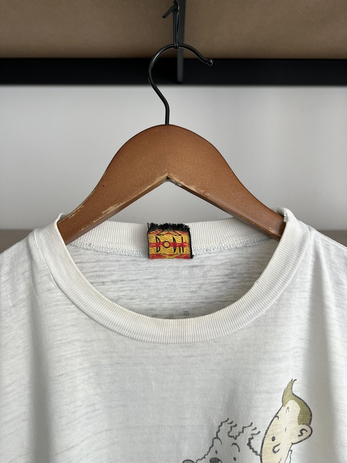Cartoon Network Vintage 90s TinTin in Tibet Comics Cartoon White T-shirt Size US XL / EU 56 / 4 - 13 Thumbnail