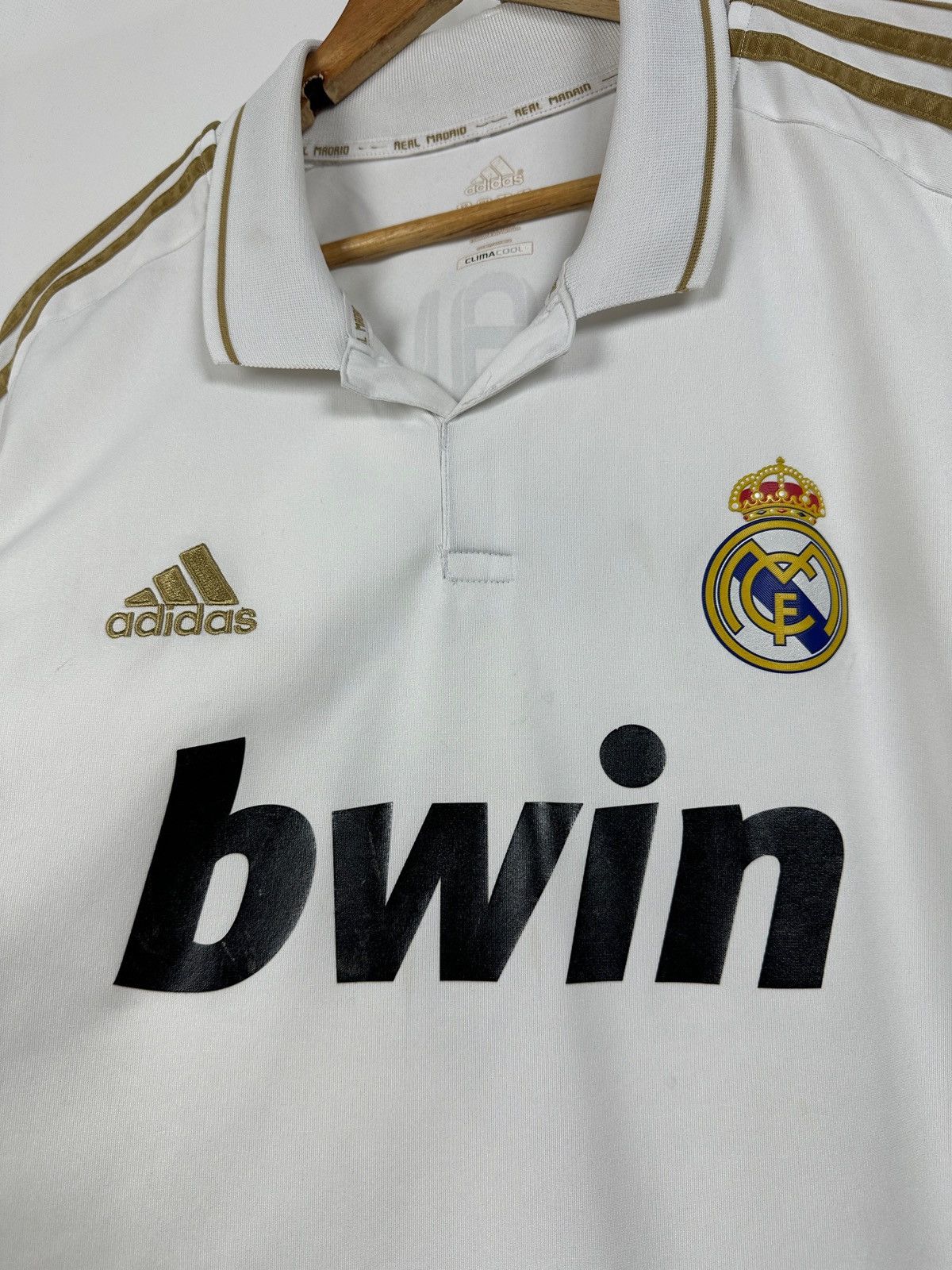 Adidas 2011/12 Vintage Adidas Real Madrid Cristiano Ronaldo Jersey Size US XL / EU 56 / 4 - 6 Thumbnail