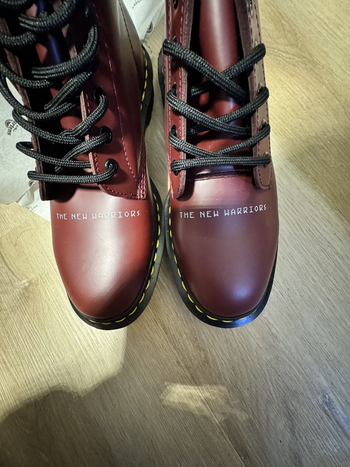 Dr. Martens × Undercover × Vintage Dr. Martens x Undercover 1460 boot Cherry Red Size US 10.5 / EU 43-44 - 2 Thumbnail