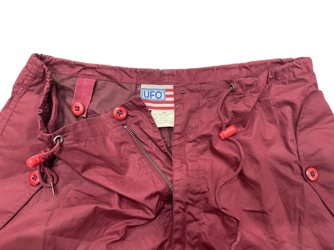 Army Of Me × Japanese Brand 🔥 RARE !! UFO MILITARY BAGGY CARGO PARACHUTE PANTS Size US 34 / EU 50 - 2 Thumbnail